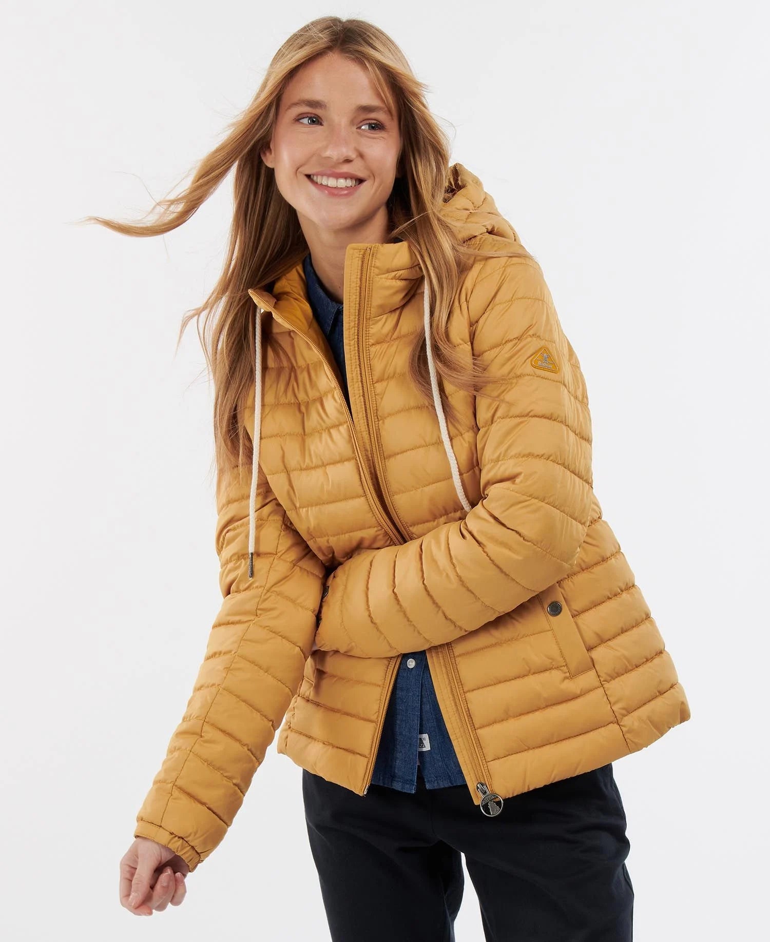 Barbour coats shop womens yellow