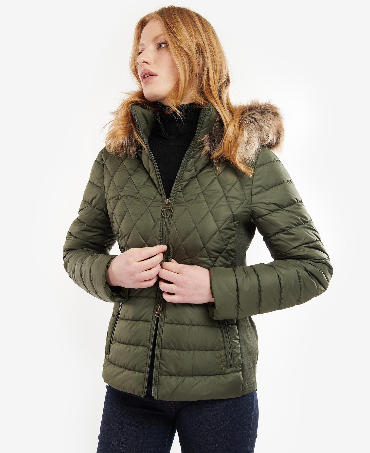 Mallow Quilted Jacket - Olive