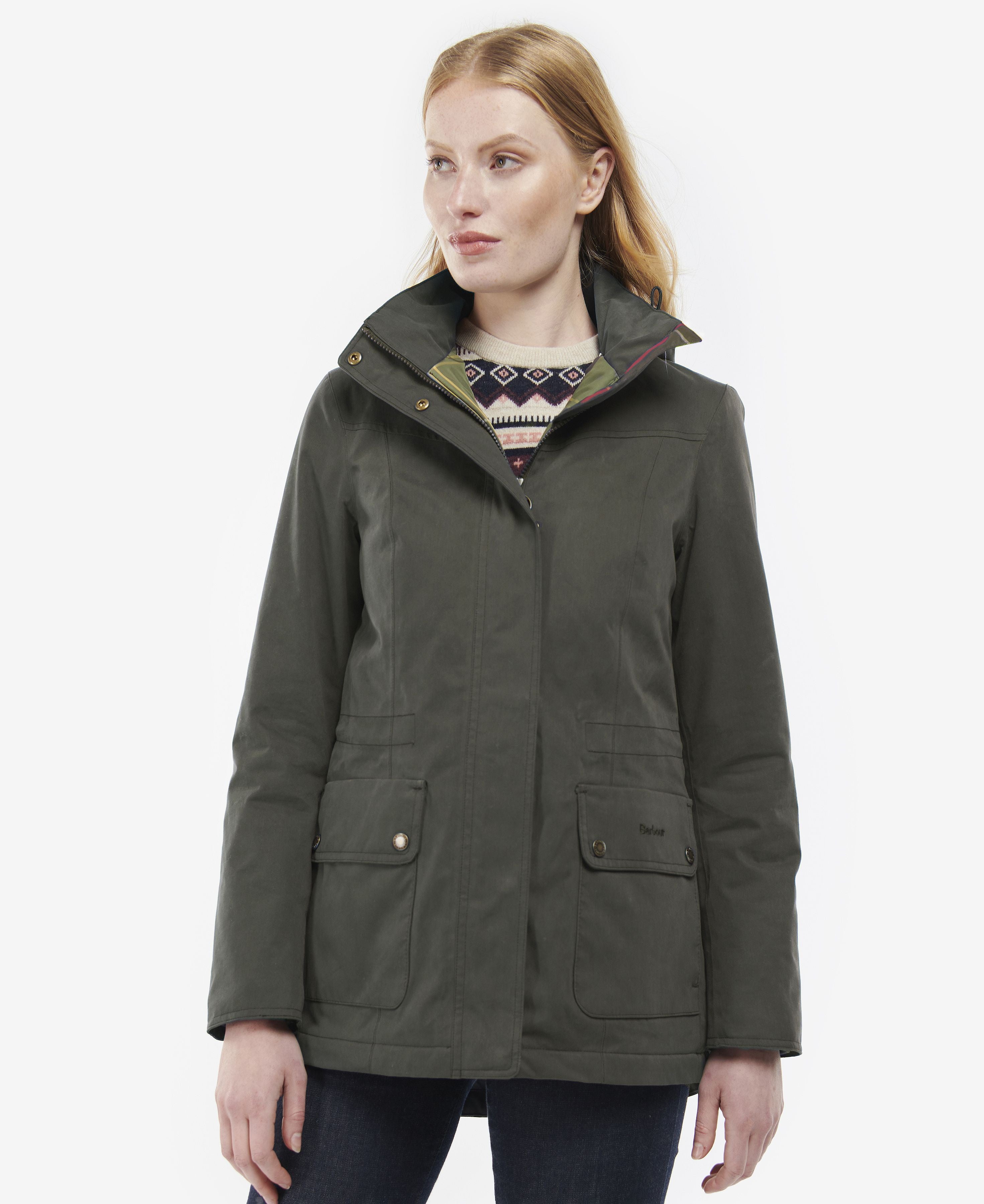 Buttercup Waterproof Jacket - Olive/Classic