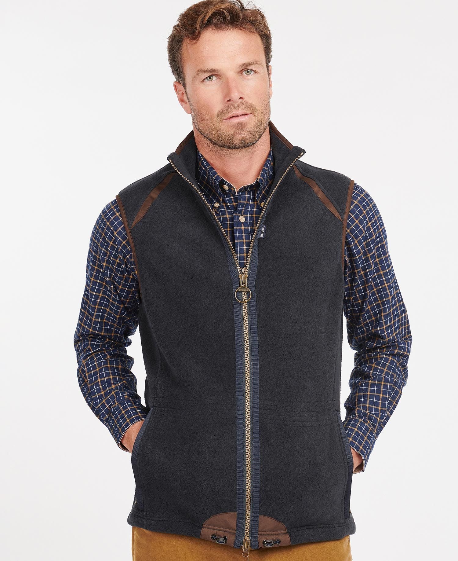 Men's Langdale Fleece Gilet - Navy