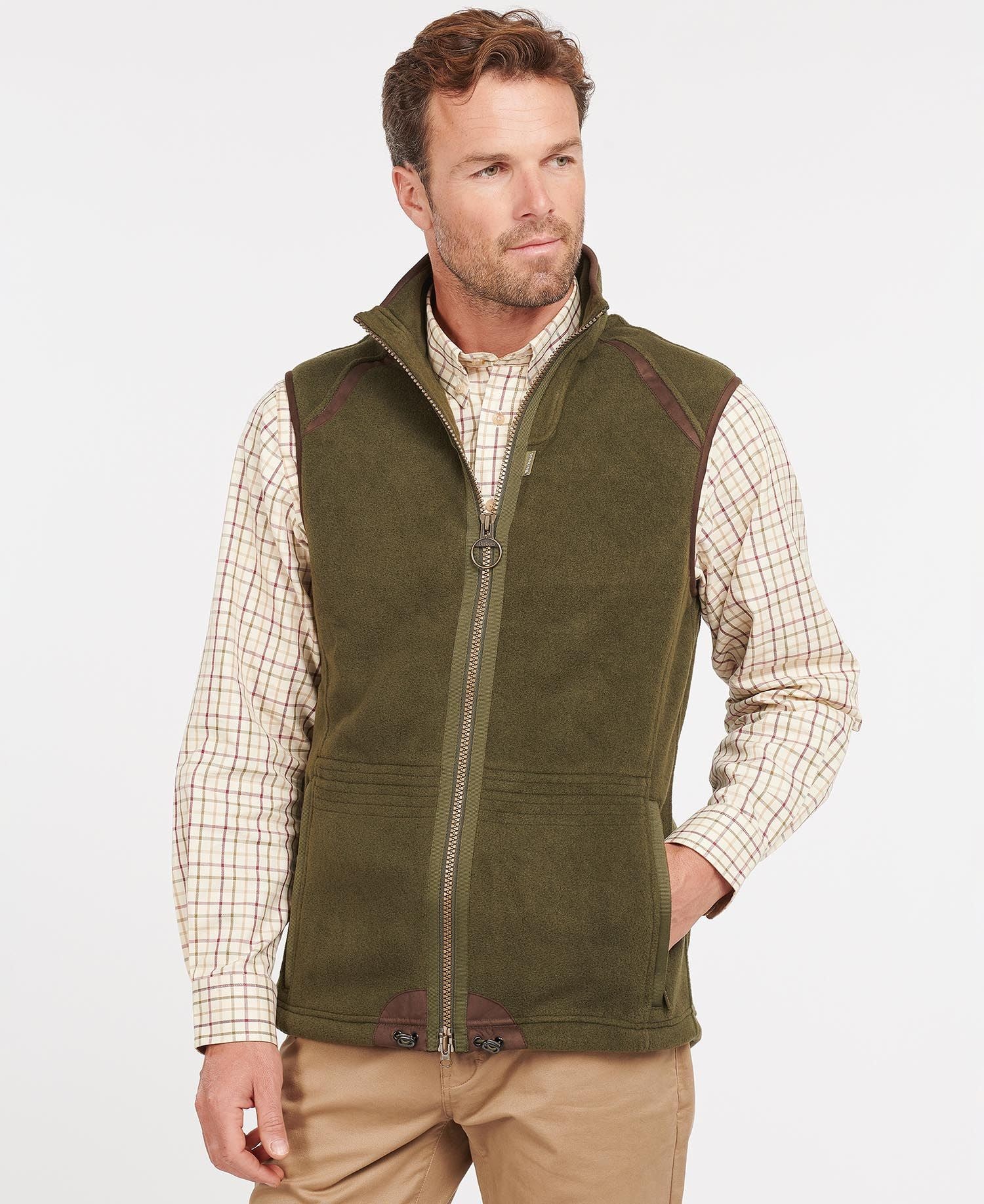Langdale Fleece Gilet - Olive