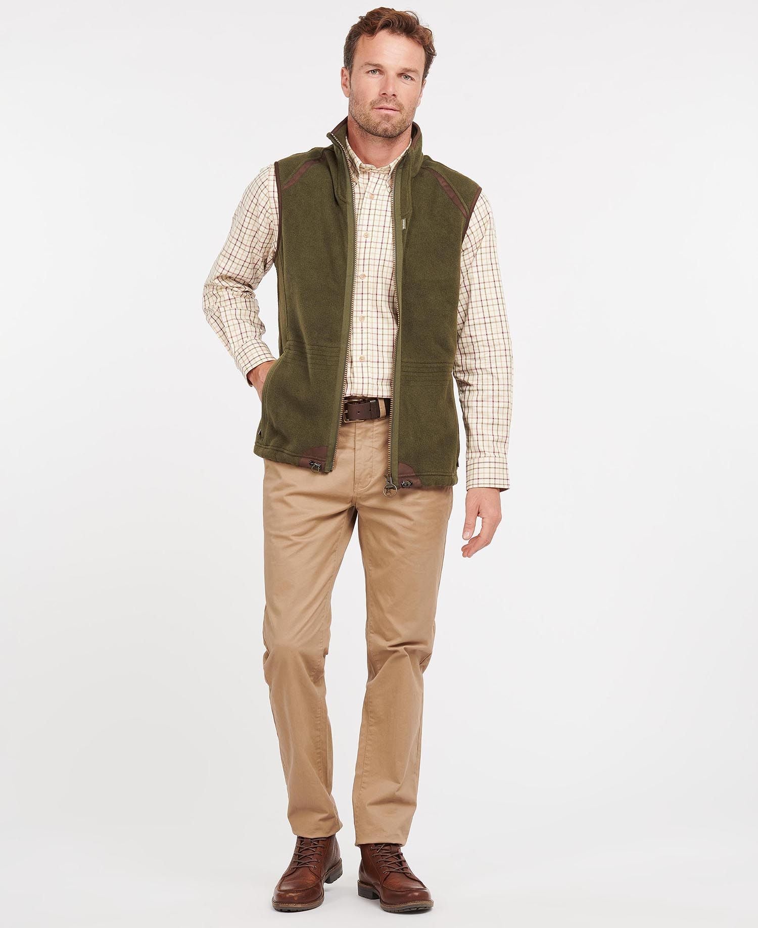 Langdale Fleece Gilet - Olive