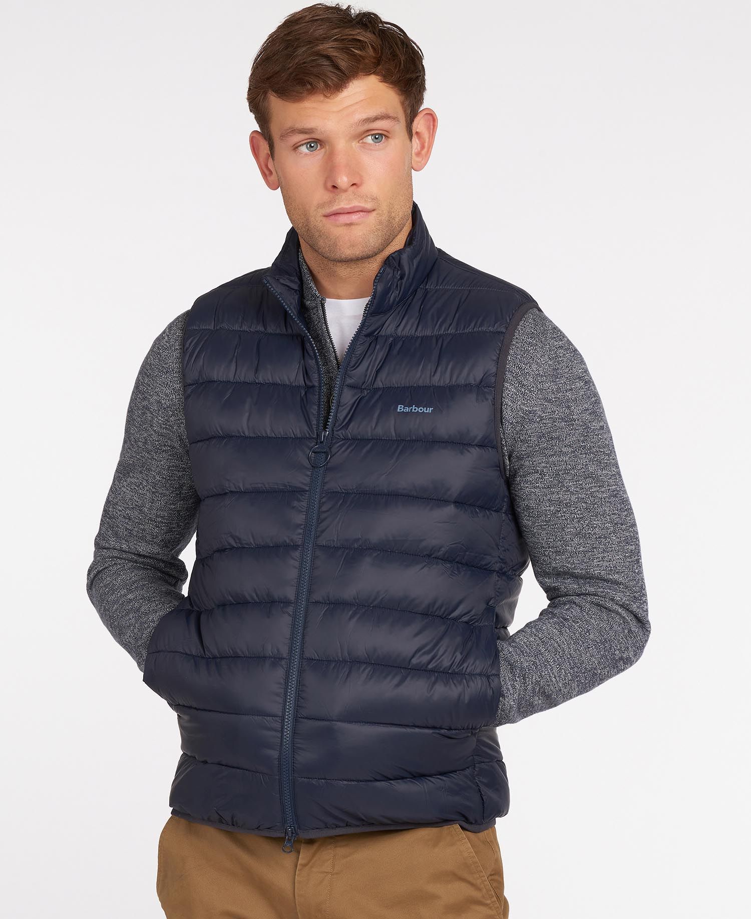 Barbour Bretby Gilet Barbour Gilets Mens France Bretby Gilet Navy