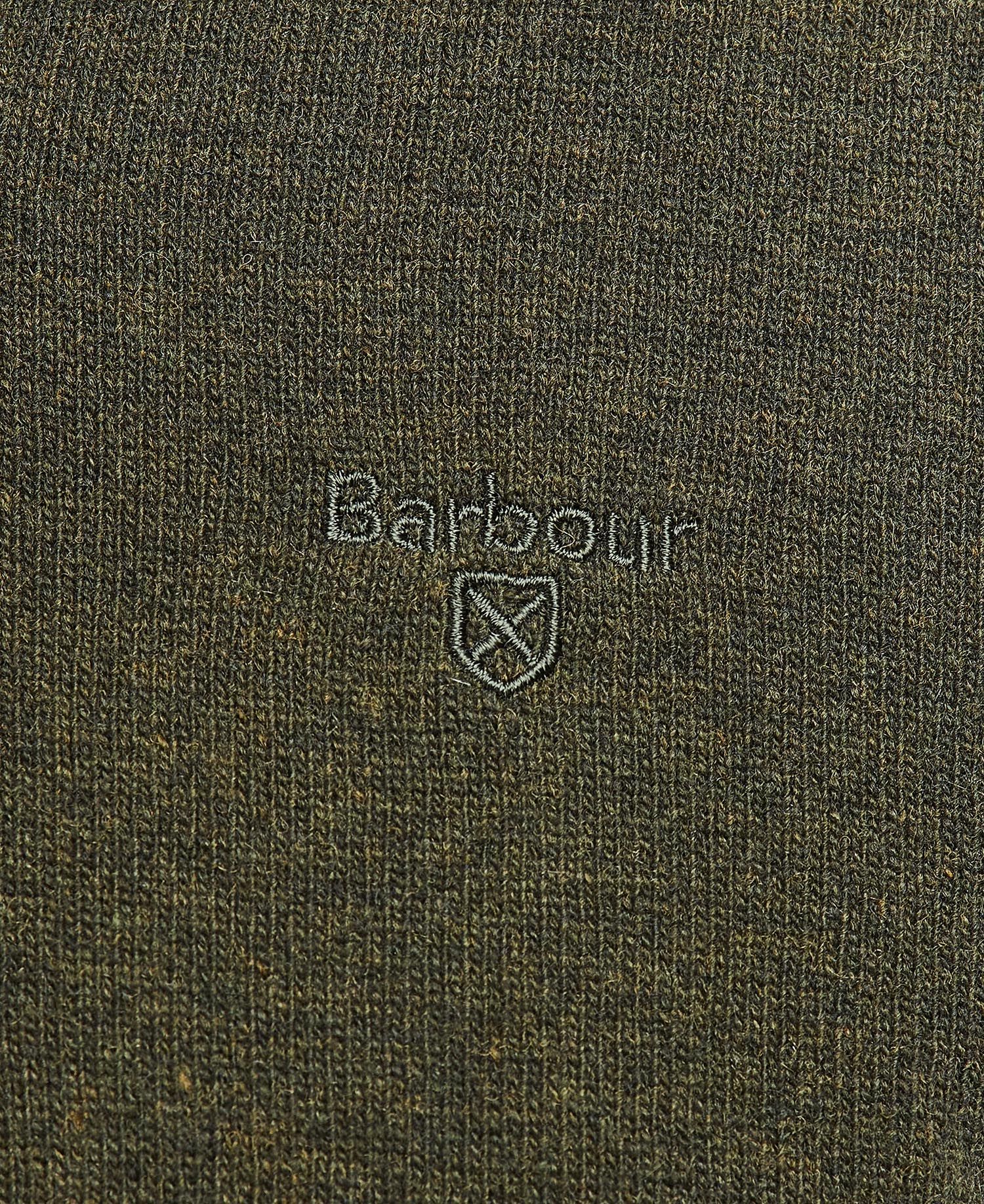 Essential Lambswool V Neck jumper - Seaweed