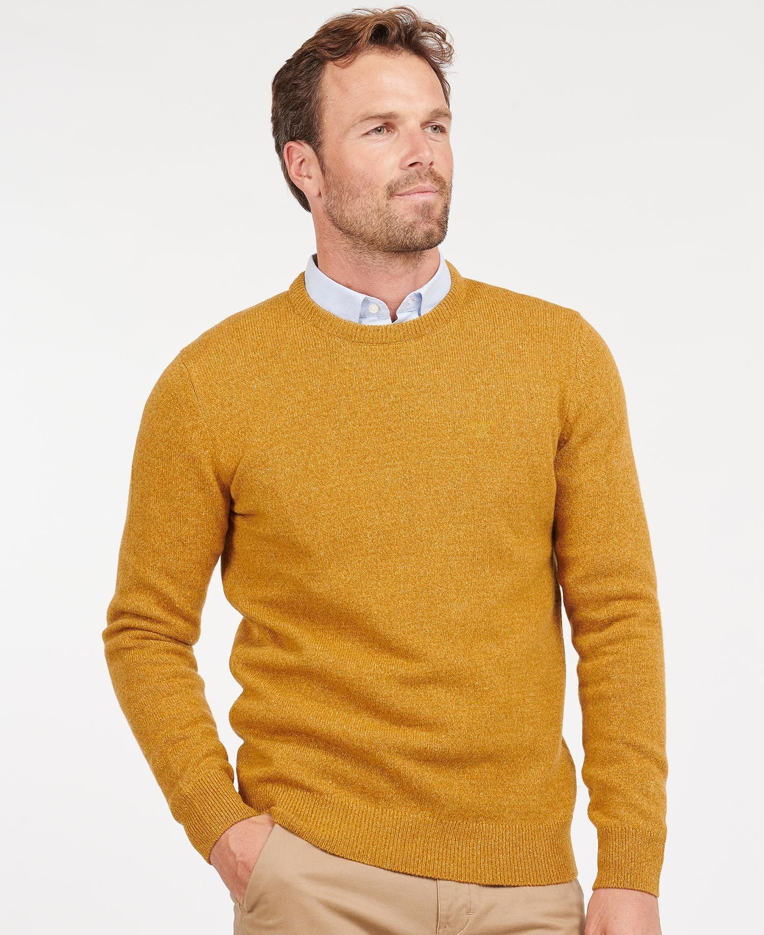 Essential Tisbury Crew-Neck Jumper - Copper