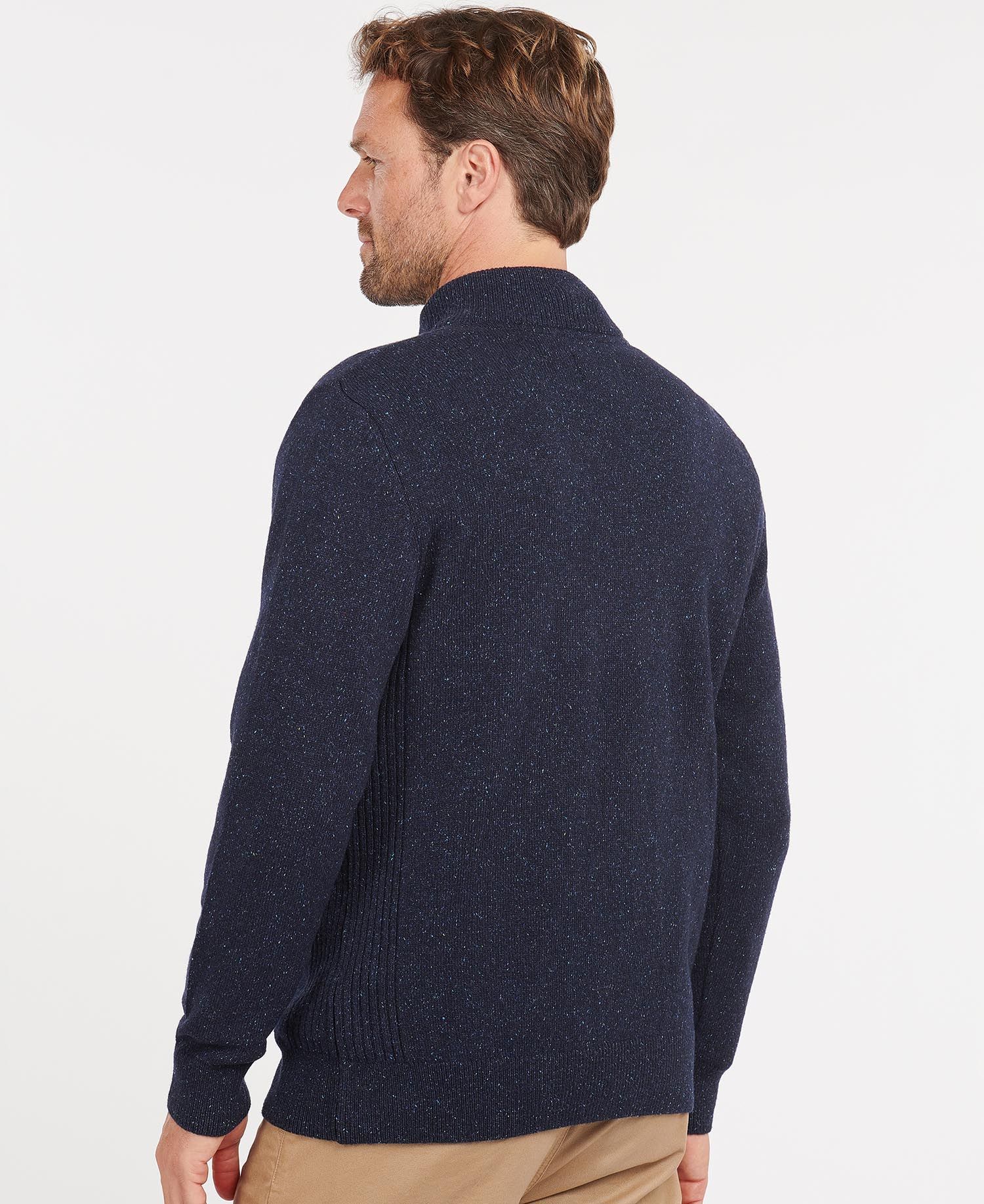 Essential Tisbury Half-Zip Jumper - Navy
