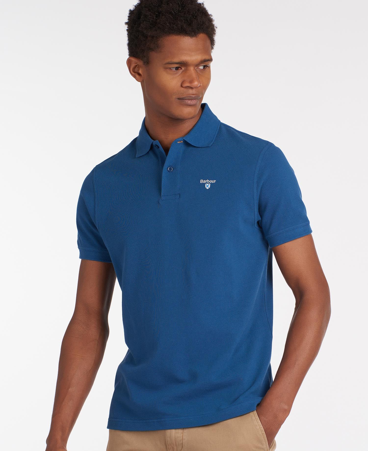 Men's Sports Polo - Deep Blue