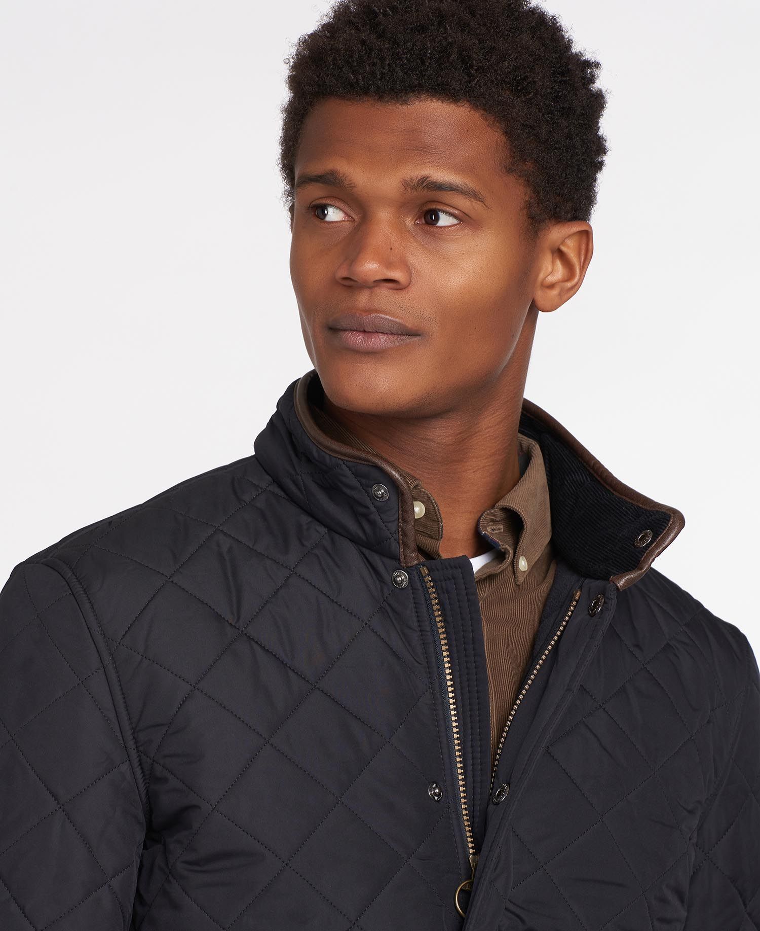 Powell Quilted Jacket - Navy