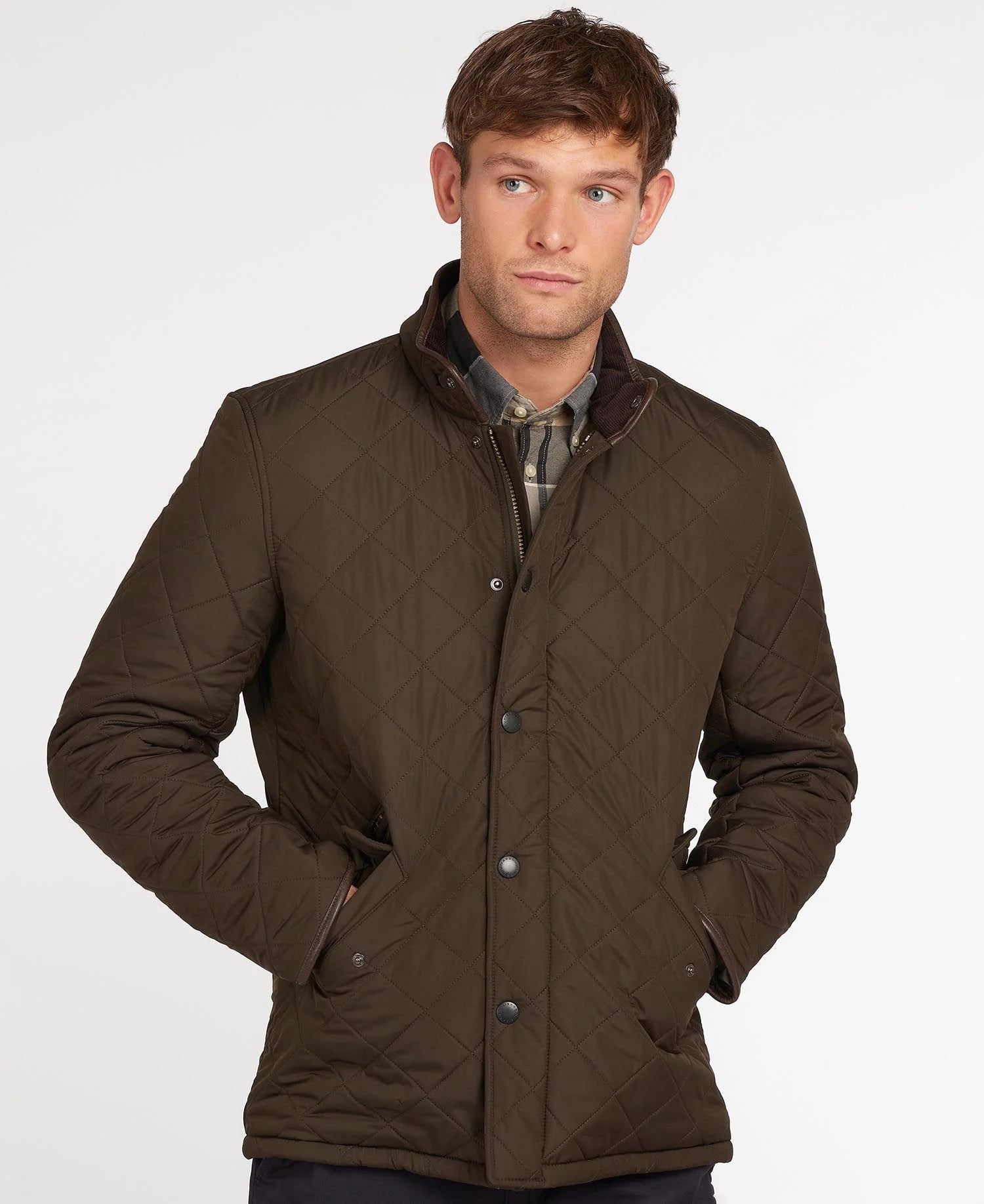 Powell Quilted Jacket - Olive