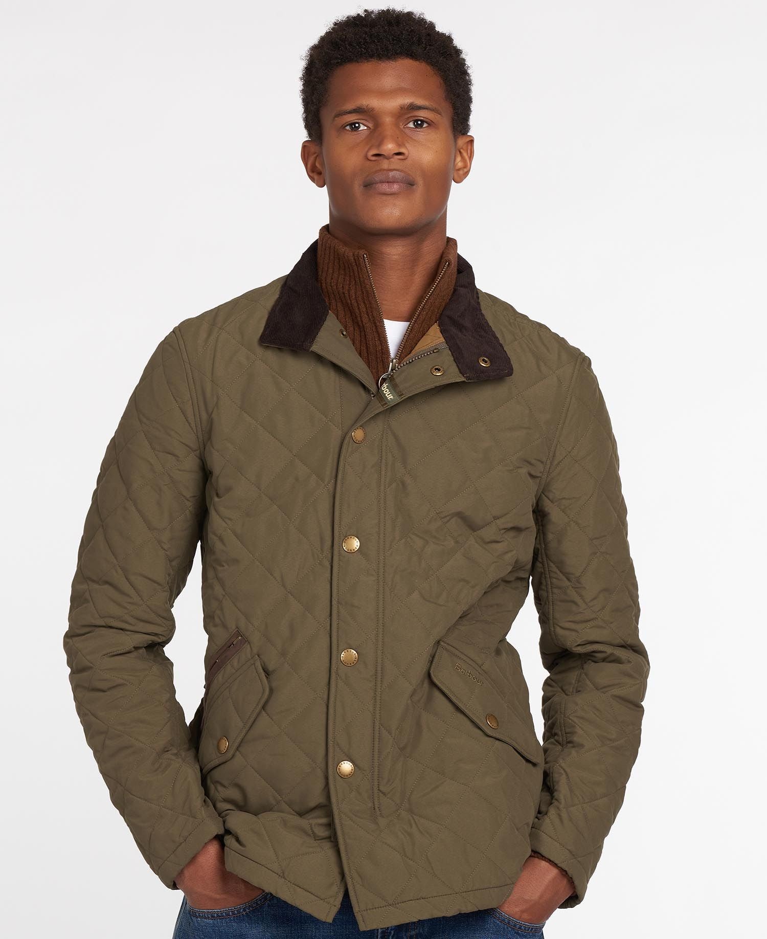 Shoveler Quilted Jacket - Army Green