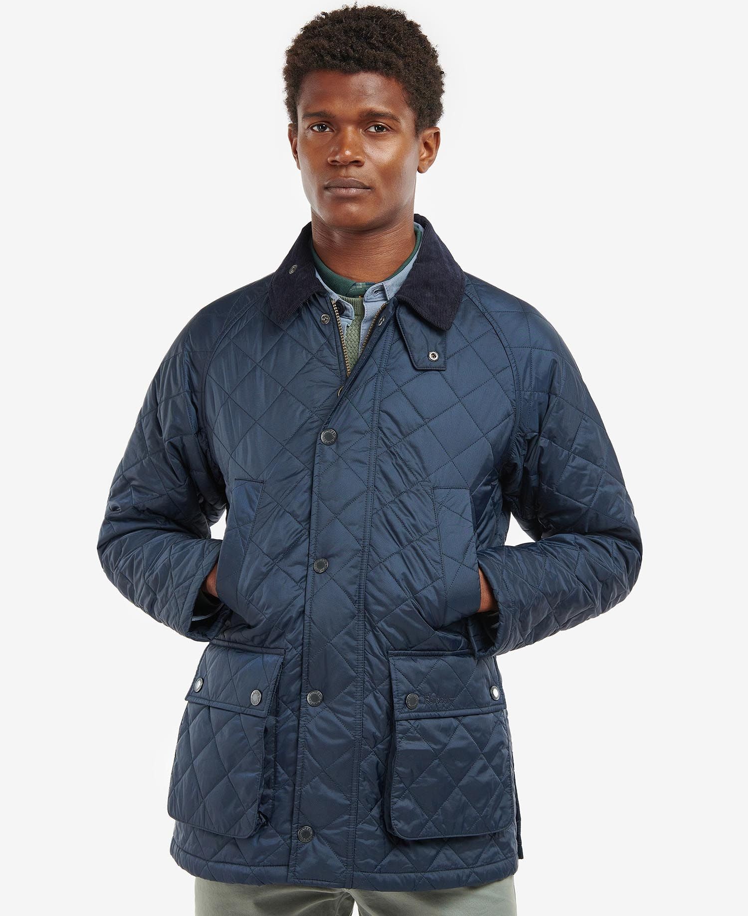 Men's Ashby Quilted Jacket - Classic Navy