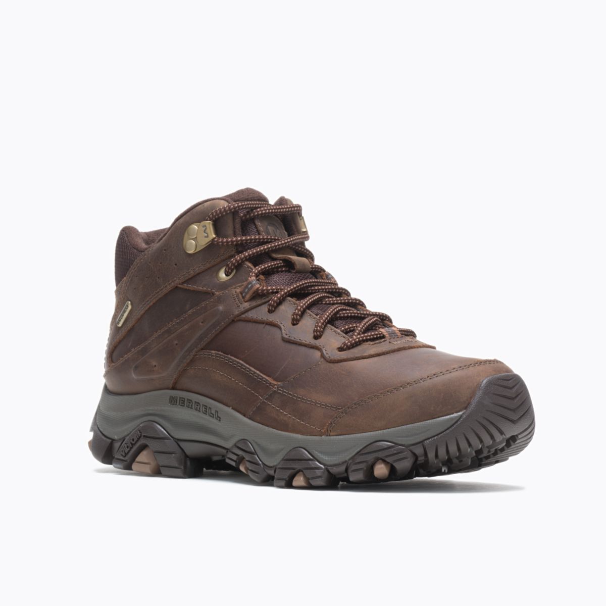 Men's Moab Adventure 3 Mid Waterproof -Dark Earth