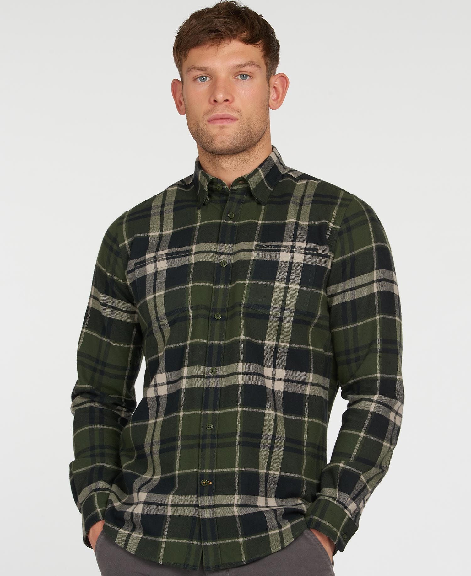 Men's Hemd Bidston Shirt - Rifle Green