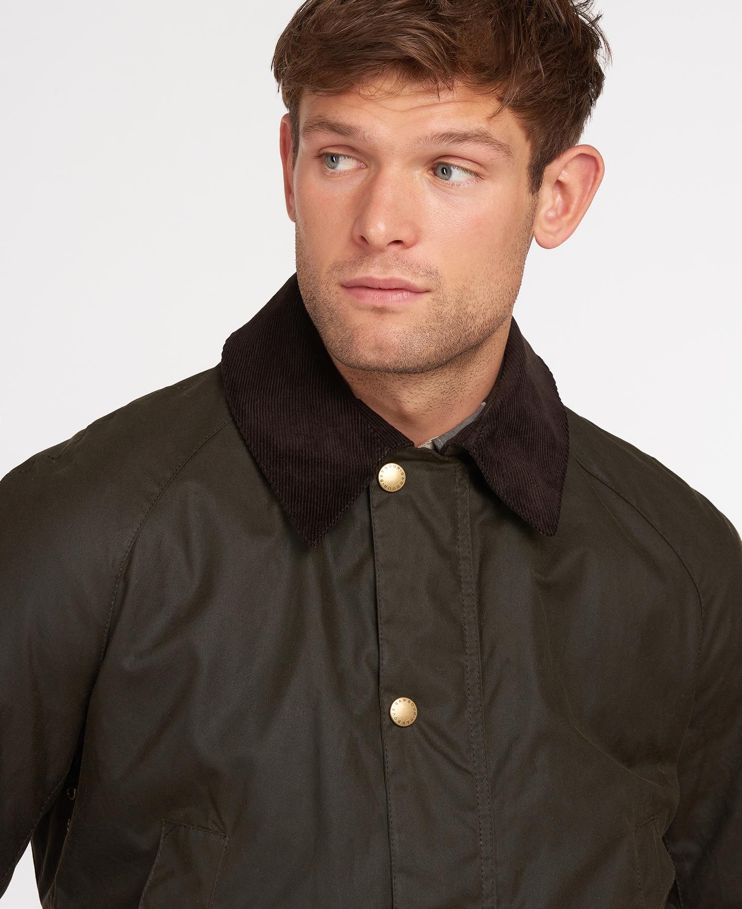 Men's Ashby Wax Jacket - Olive