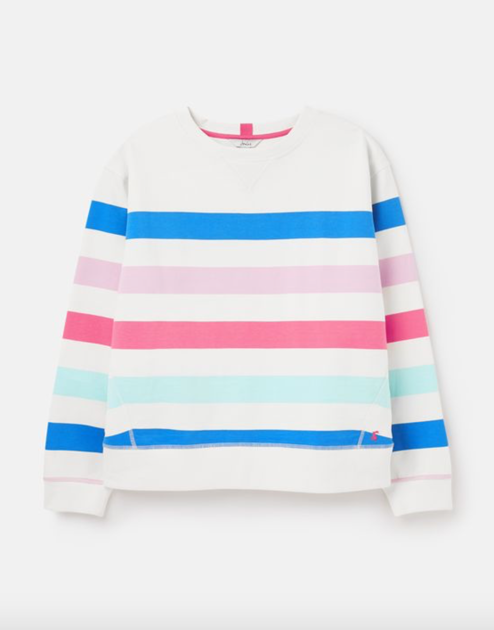 Joules - Women's Monique Crew Neck Sweatshirt - Multi Stripe