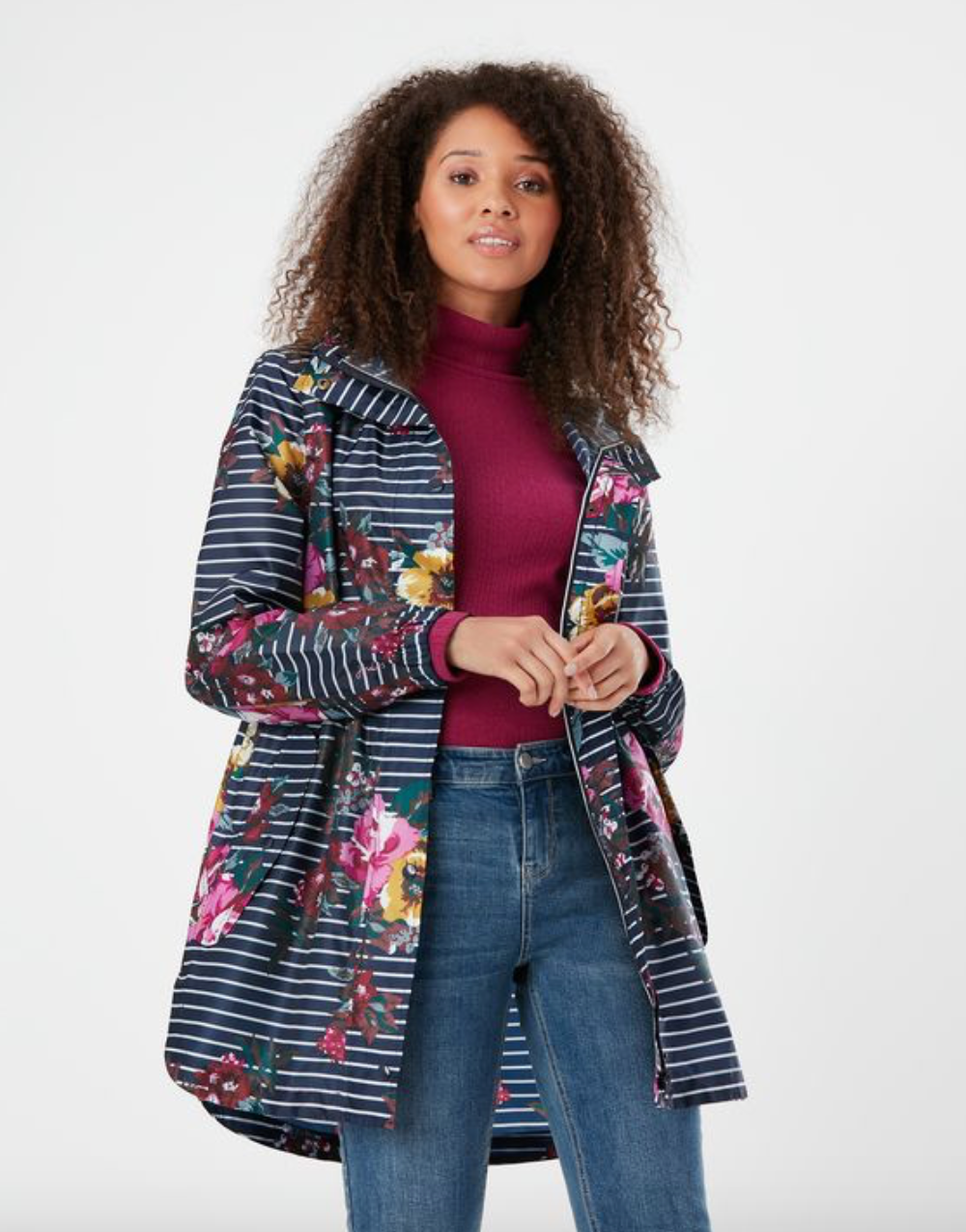 Joules golightly packable raincoat sales