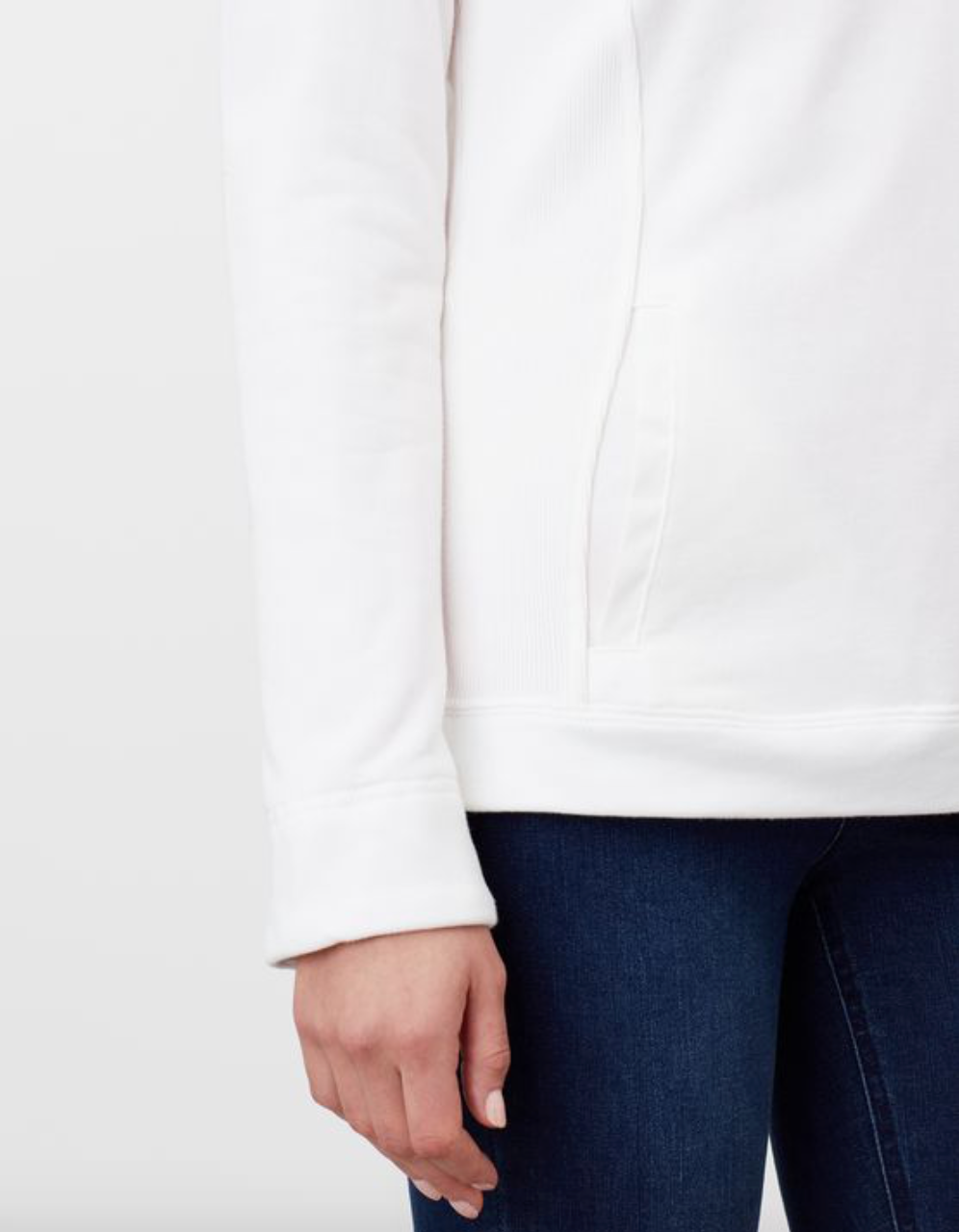 Joules - Women's Funnel Neck Sweatshirt - Beachy Cream