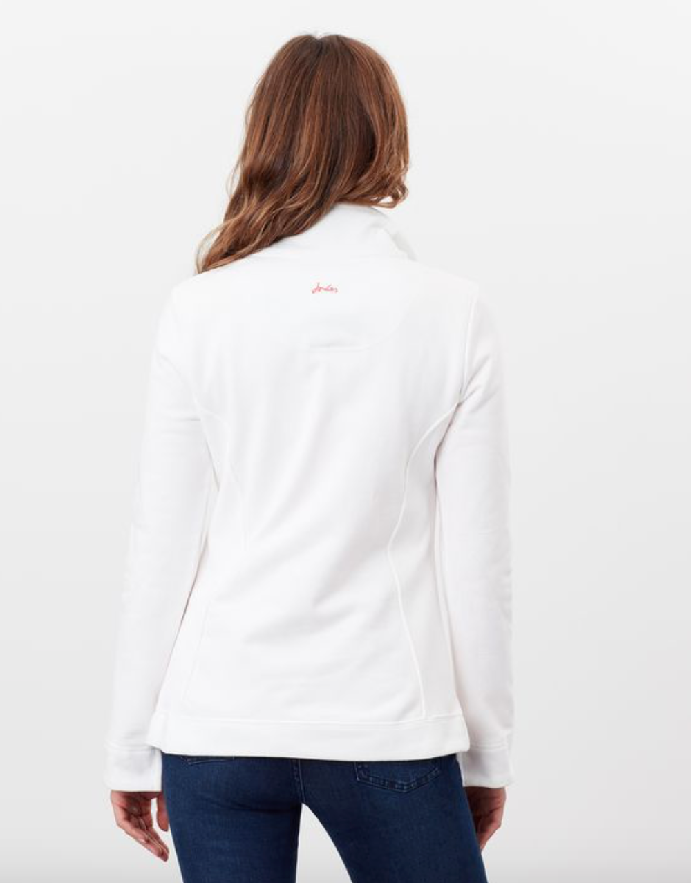 Joules - Women's Funnel Neck Sweatshirt - Beachy Cream