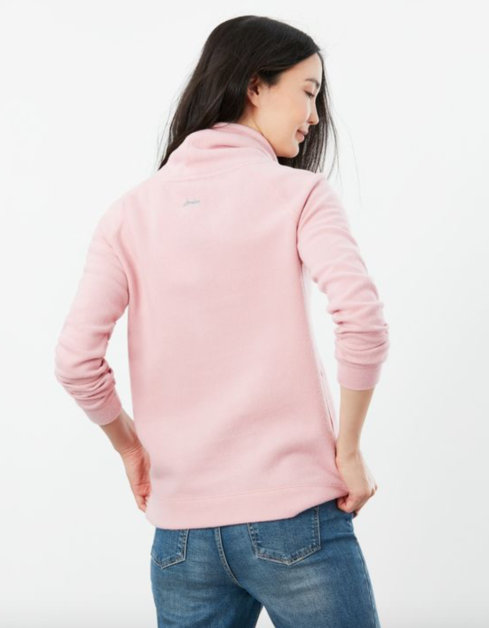Joules - Women's Nadia Nadia Ribbed Sweatshirt - Dawn Pink