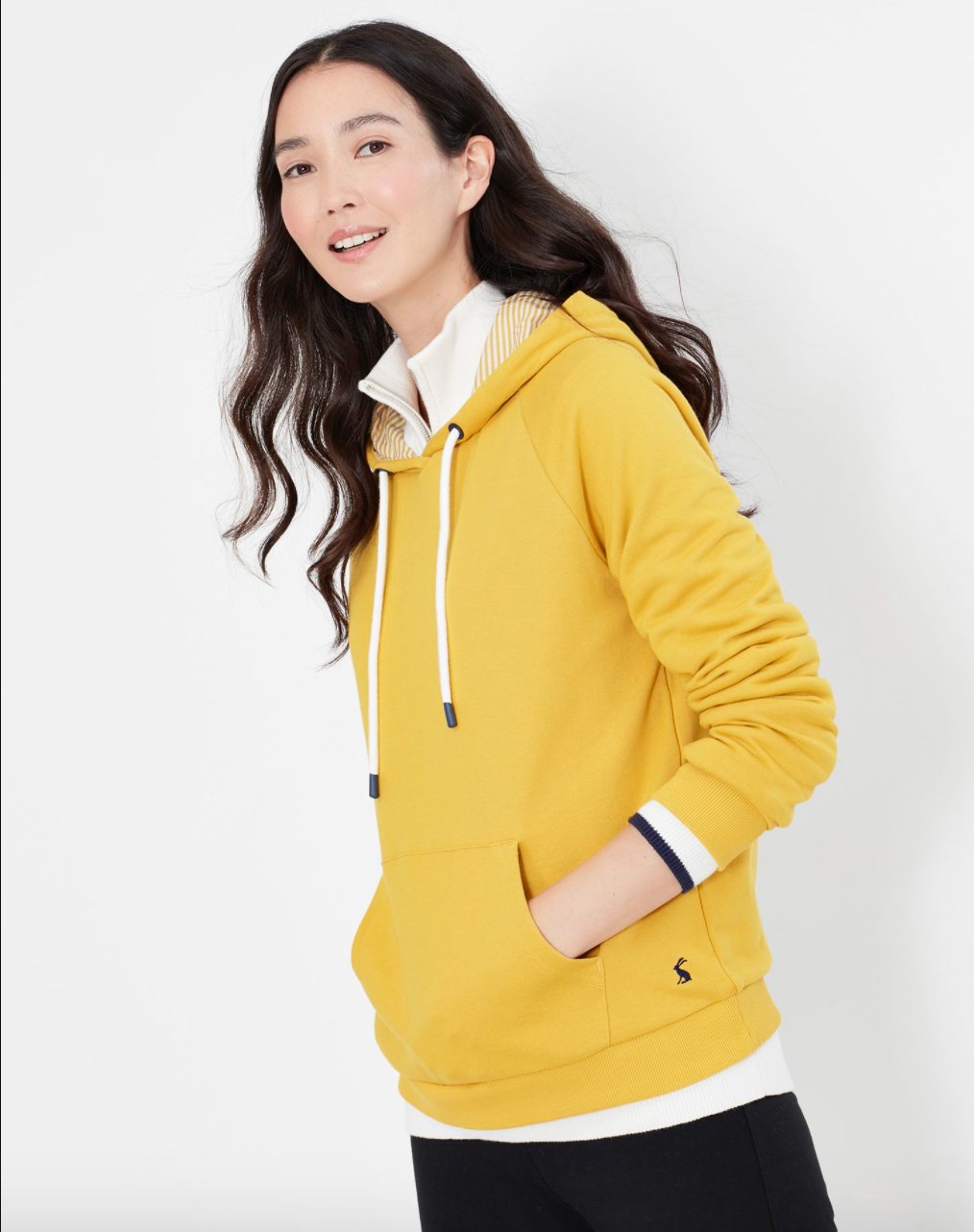 Women's Lil Raglan Hooded Sweatshirt - Antique Gold