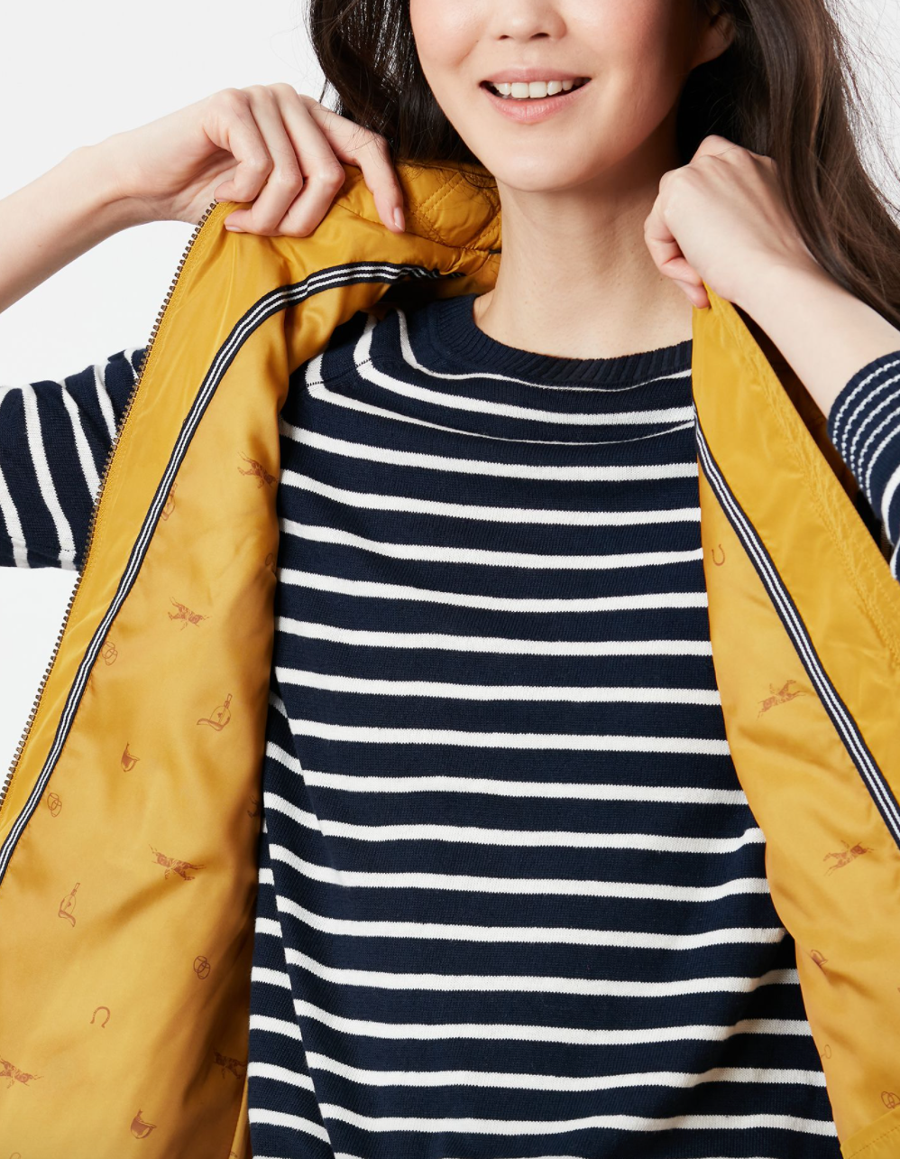 Minx Quilted Gilet - Caramel