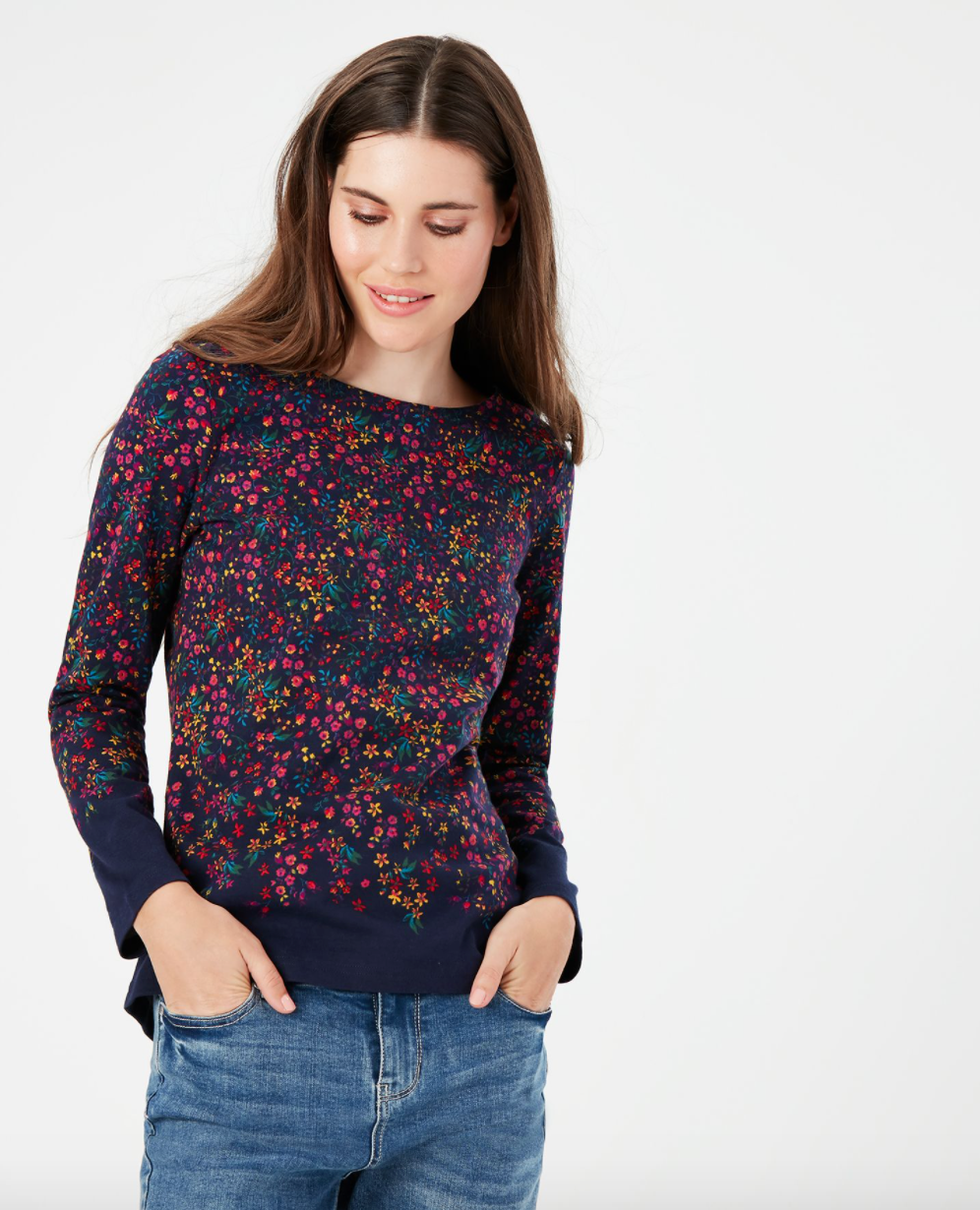 Joules - Women's Harbour Print NAVDITSY
