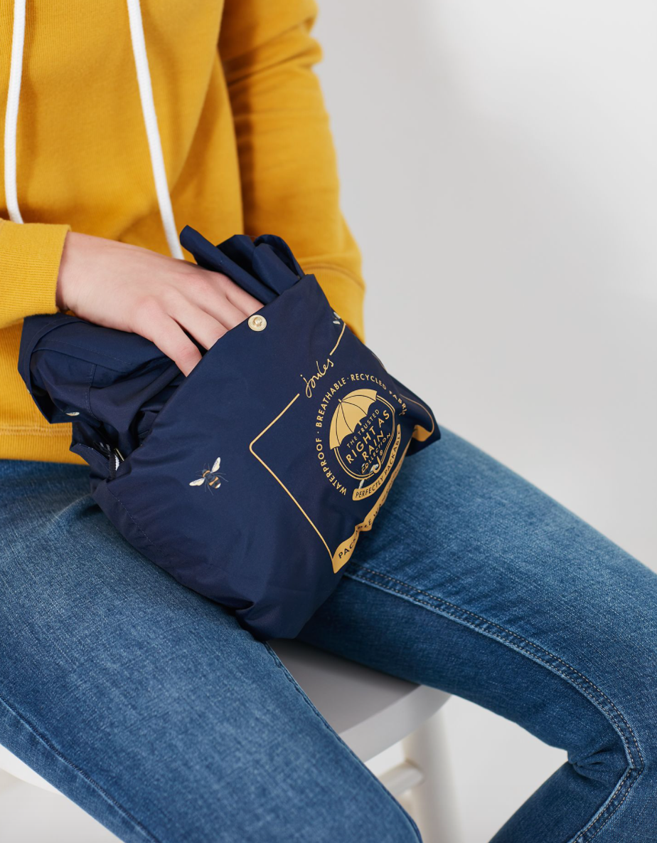 Waybridge Raincoat - Navy Bee