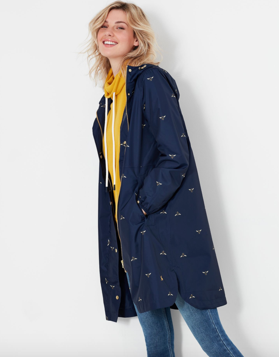 Waybridge Raincoat - Navy Bee