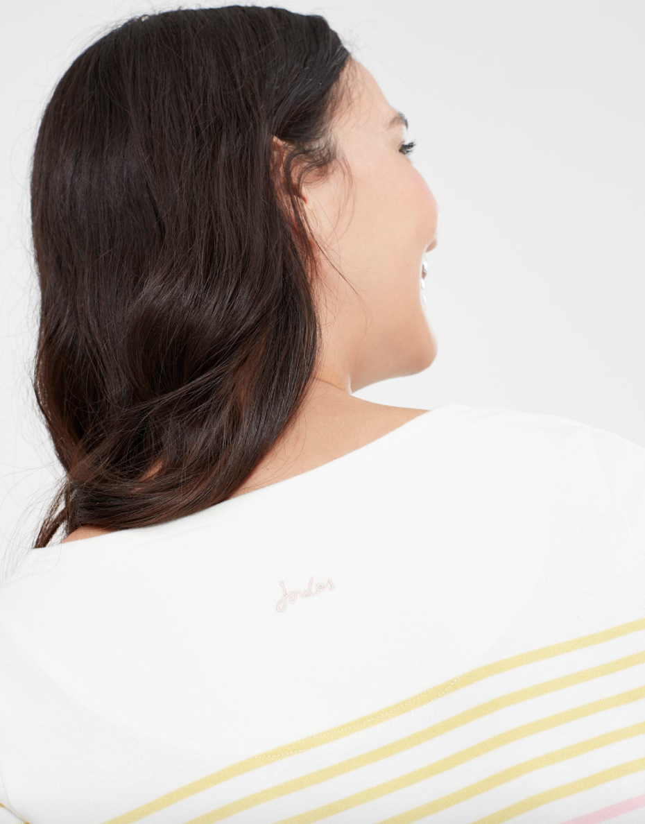 Joules - Women's Harbour Long Sleeve - Multi Colour Stripe