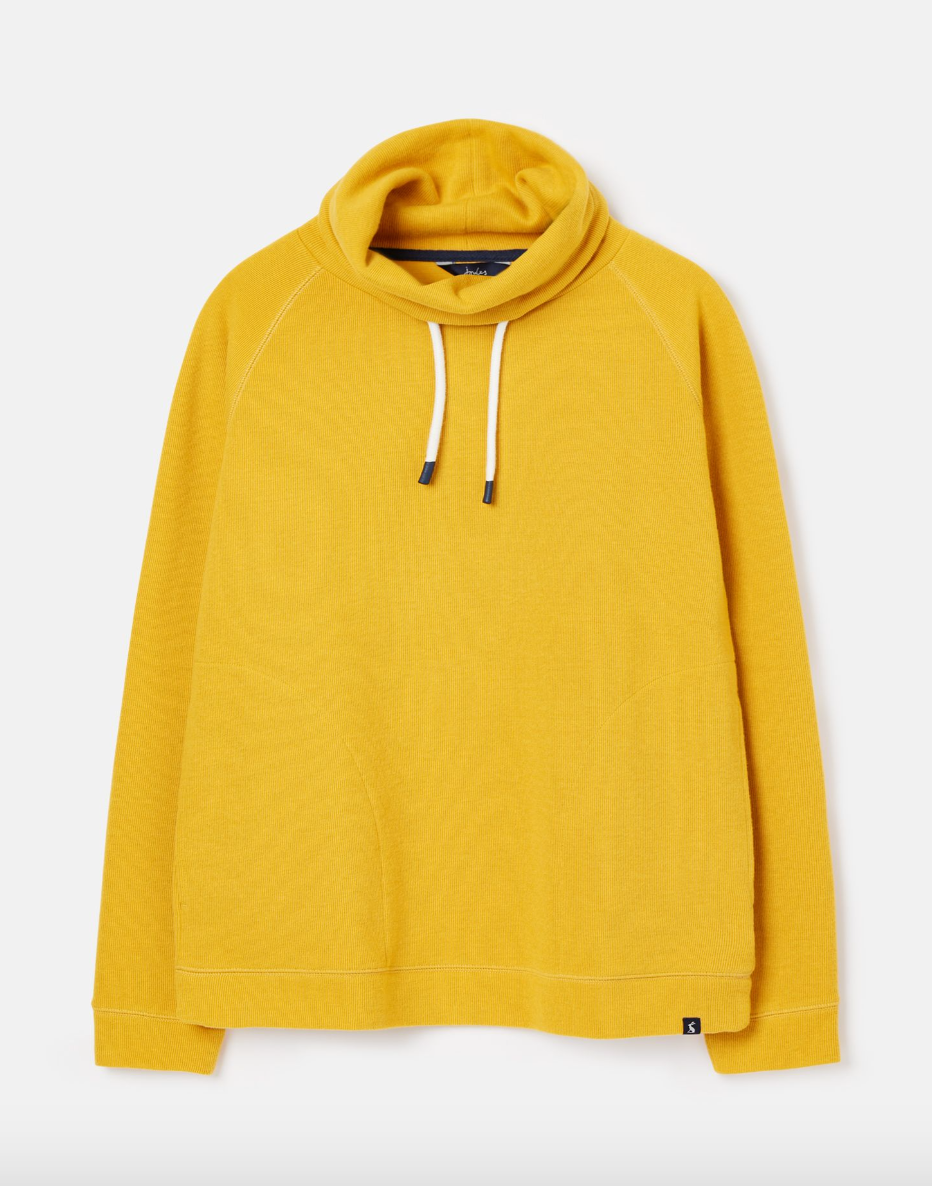 Joules - Women's Nadia Ribbed Sweatshirt - Antique Gold