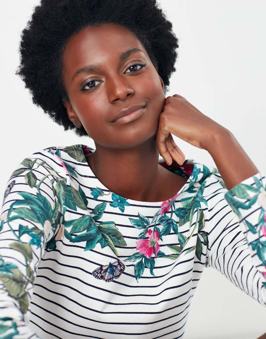 Joules - Women's Harbour Print CRMNVFLST