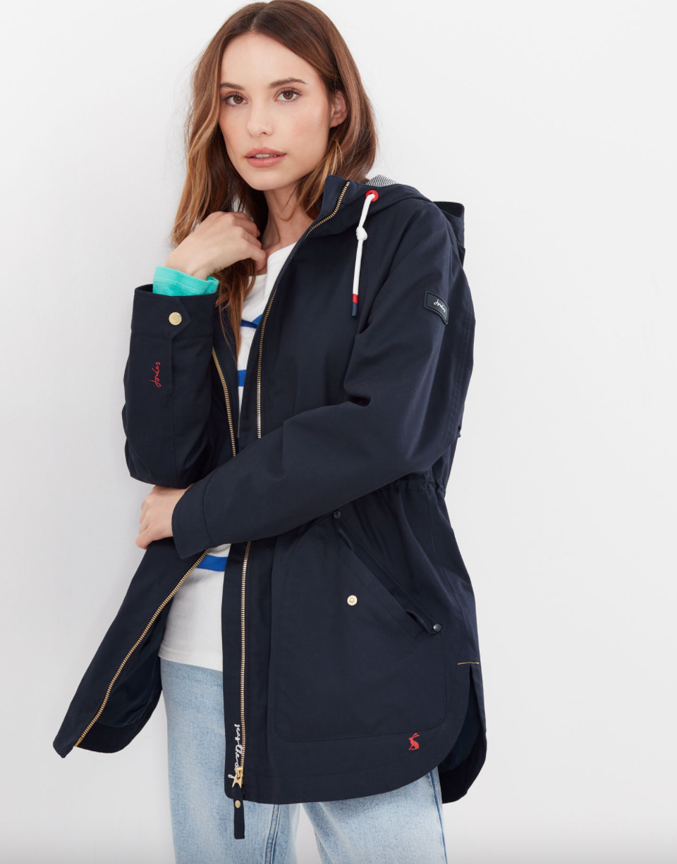 Women's Shoreside Coastal Waterproof Coat - French Navy