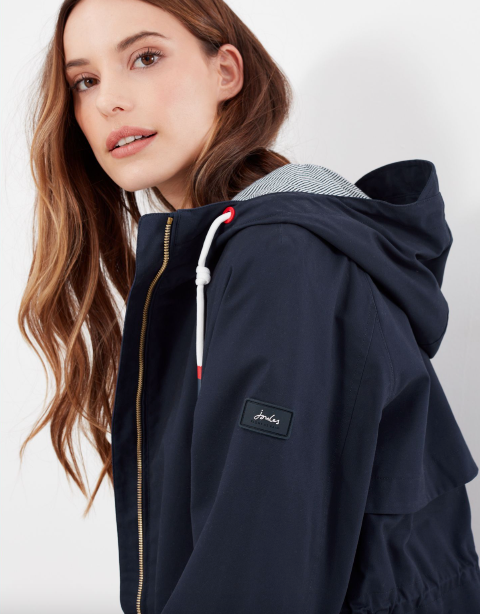Women's Shoreside Coastal Waterproof Coat - French Navy