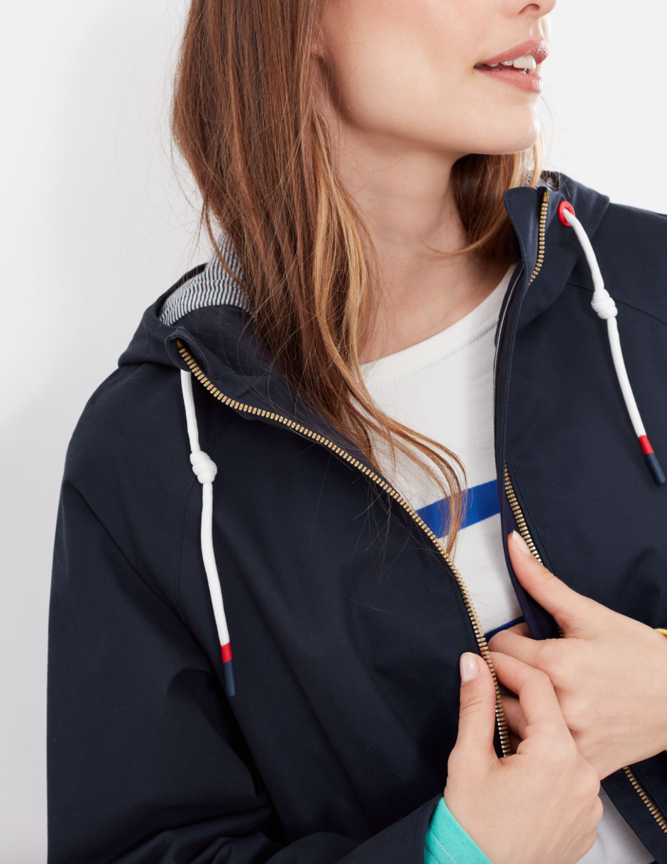 Women's Shoreside Coastal Waterproof Coat - French Navy