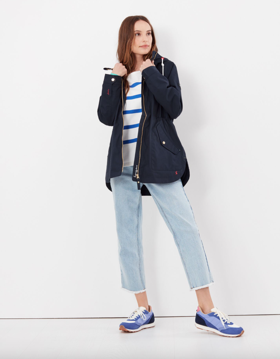Women's Shoreside Coastal Waterproof Coat - French Navy