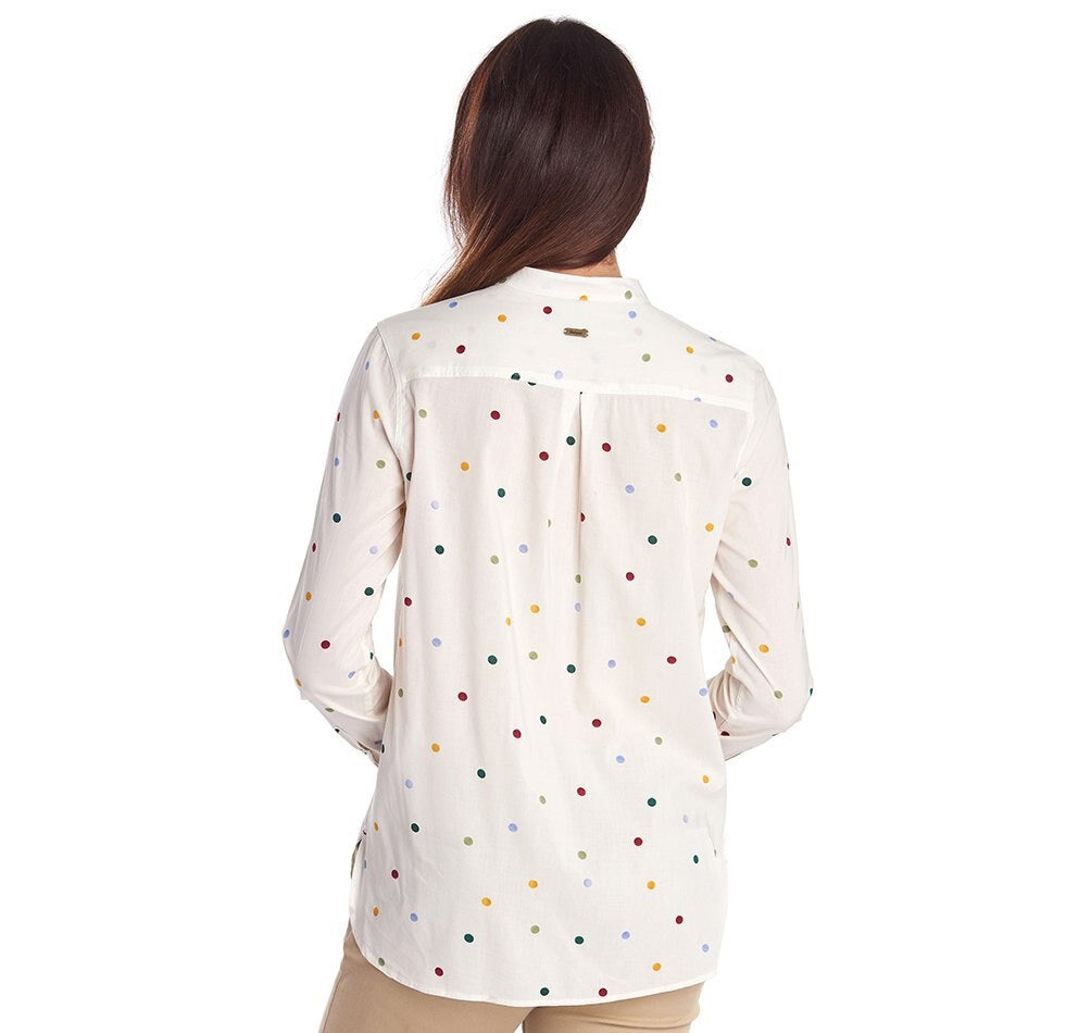 Barbour Spot Shirt - Off white