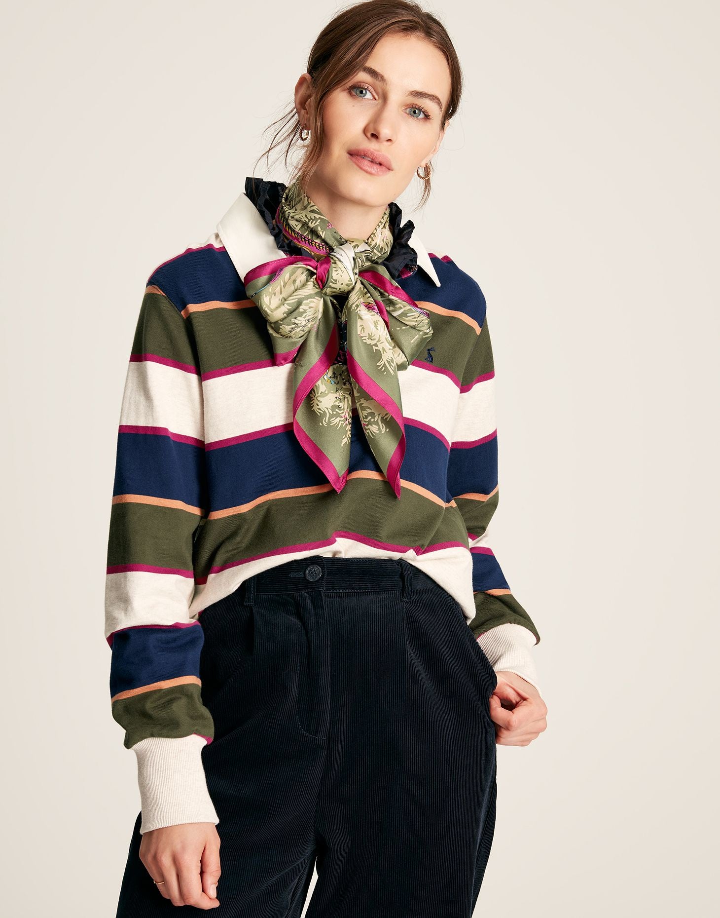 Sammie Stripe Rugby Shirt - Multi Stripe