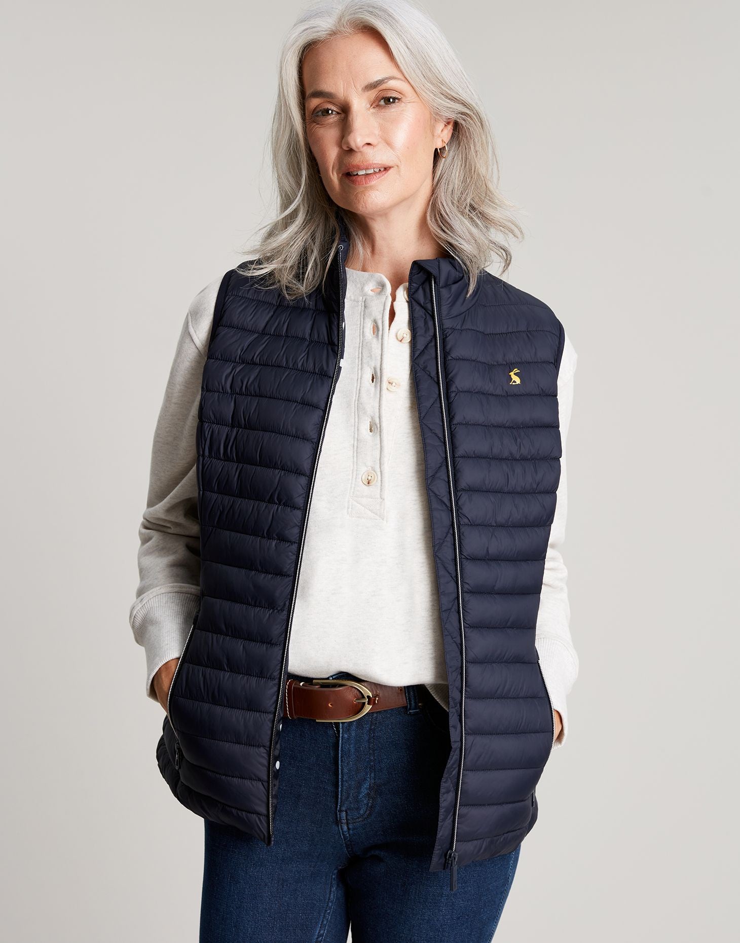Snug Water Resistant Packable Gilet - Marine Navy