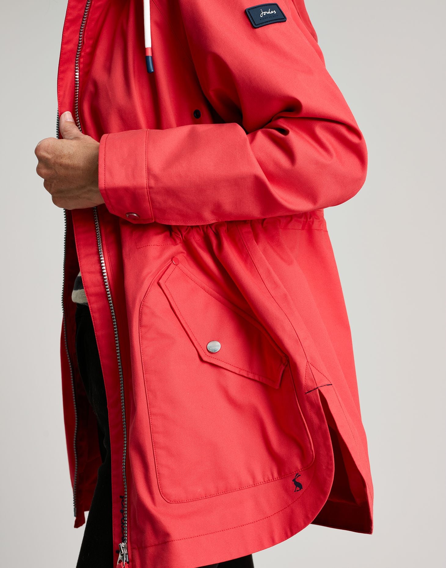 Women's Shoreside Coastal Waterproof Coat - Red