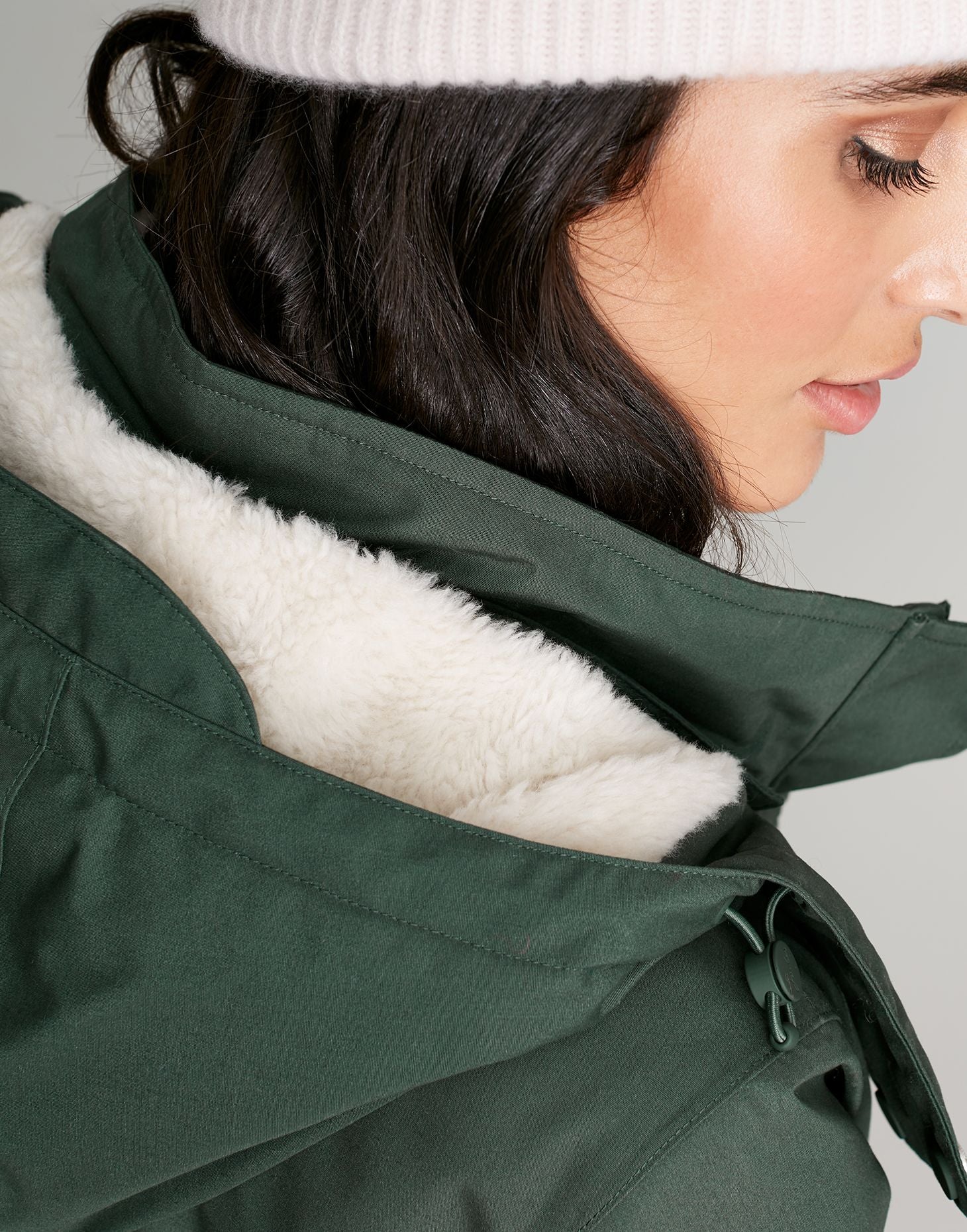 Women's Loxley Cosy Waterproof Coat - Deep Forest Green