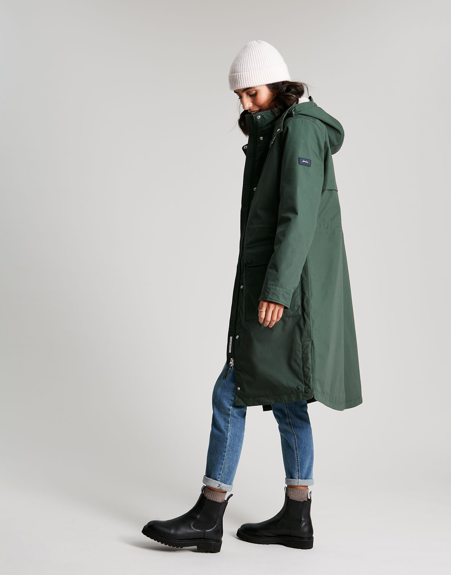 Women's Loxley Cosy Waterproof Coat - Deep Forest Green