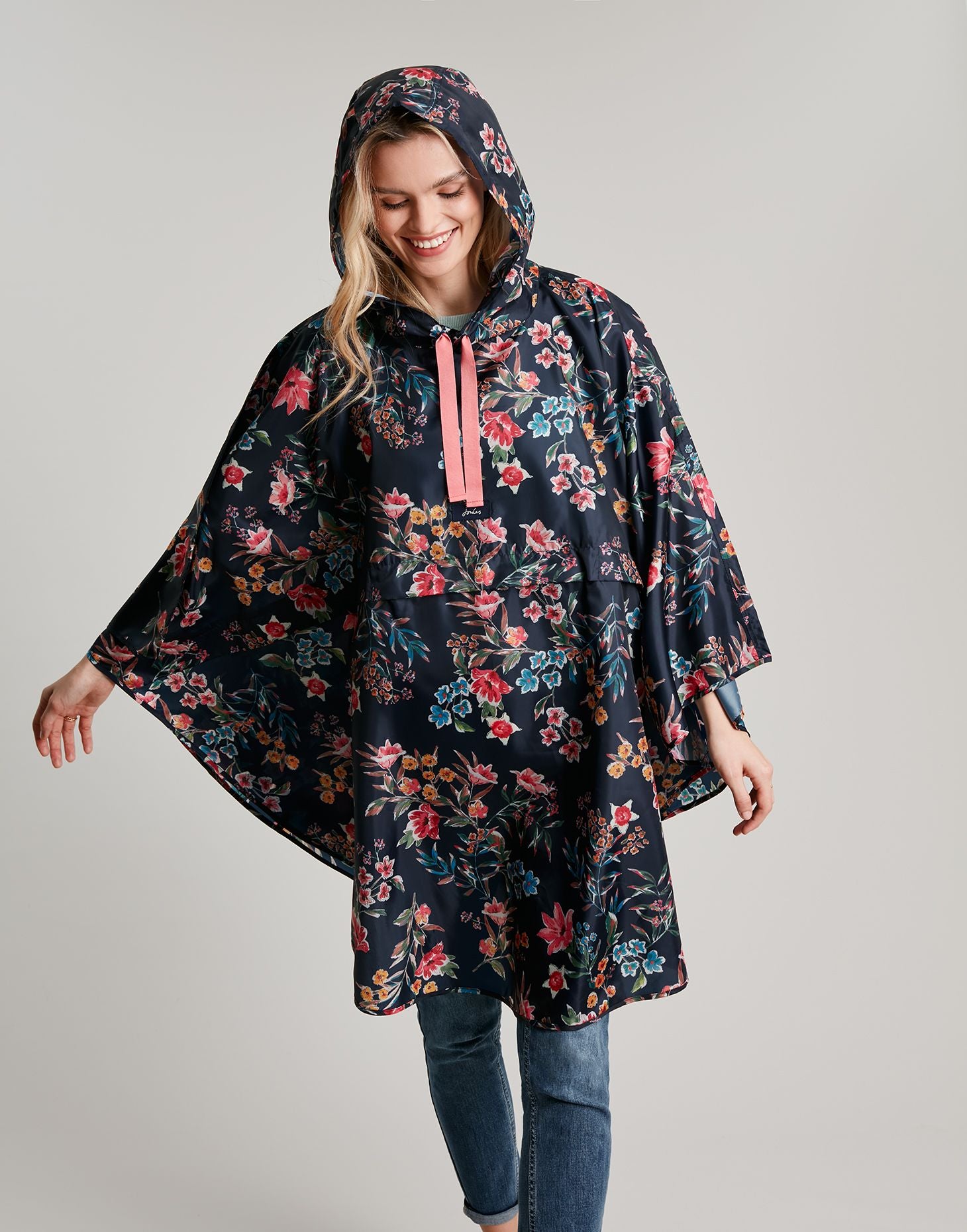 Women's Milport Poncho - Peak Floral