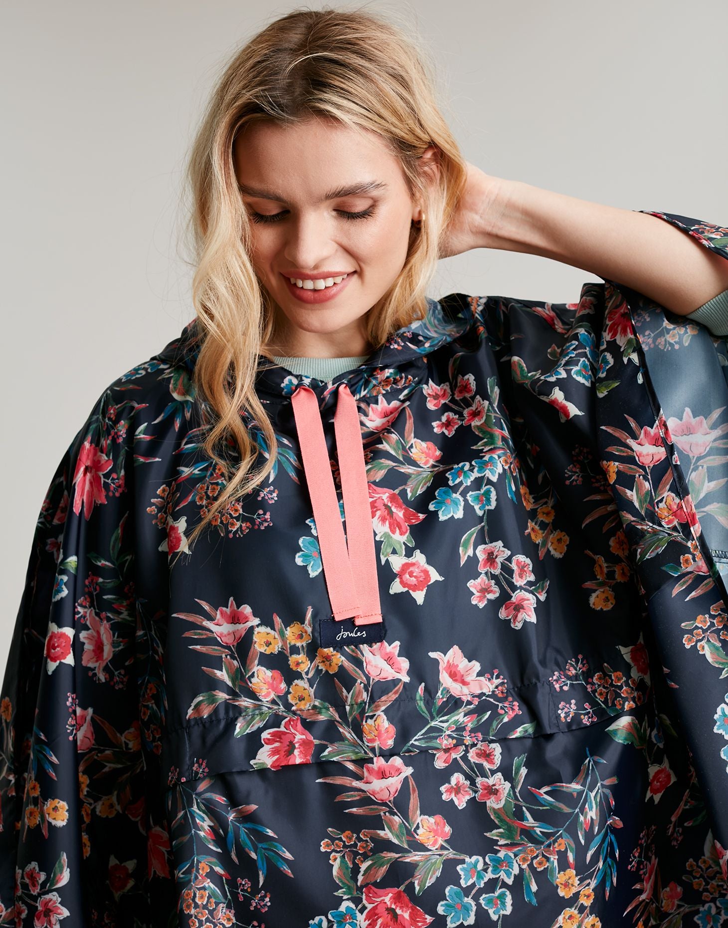 Women's Milport Poncho - Peak Floral