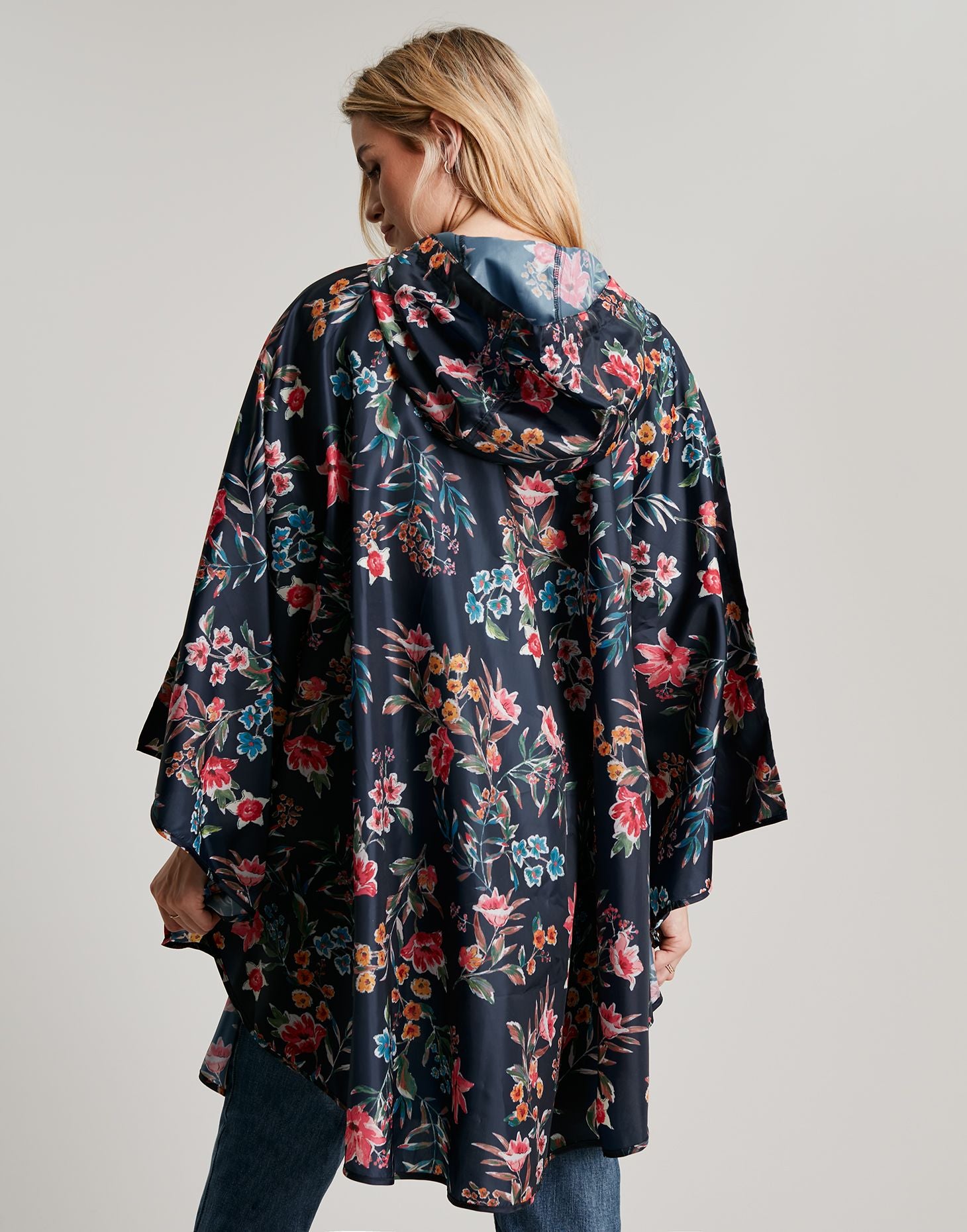 Women's Milport Poncho - Peak Floral