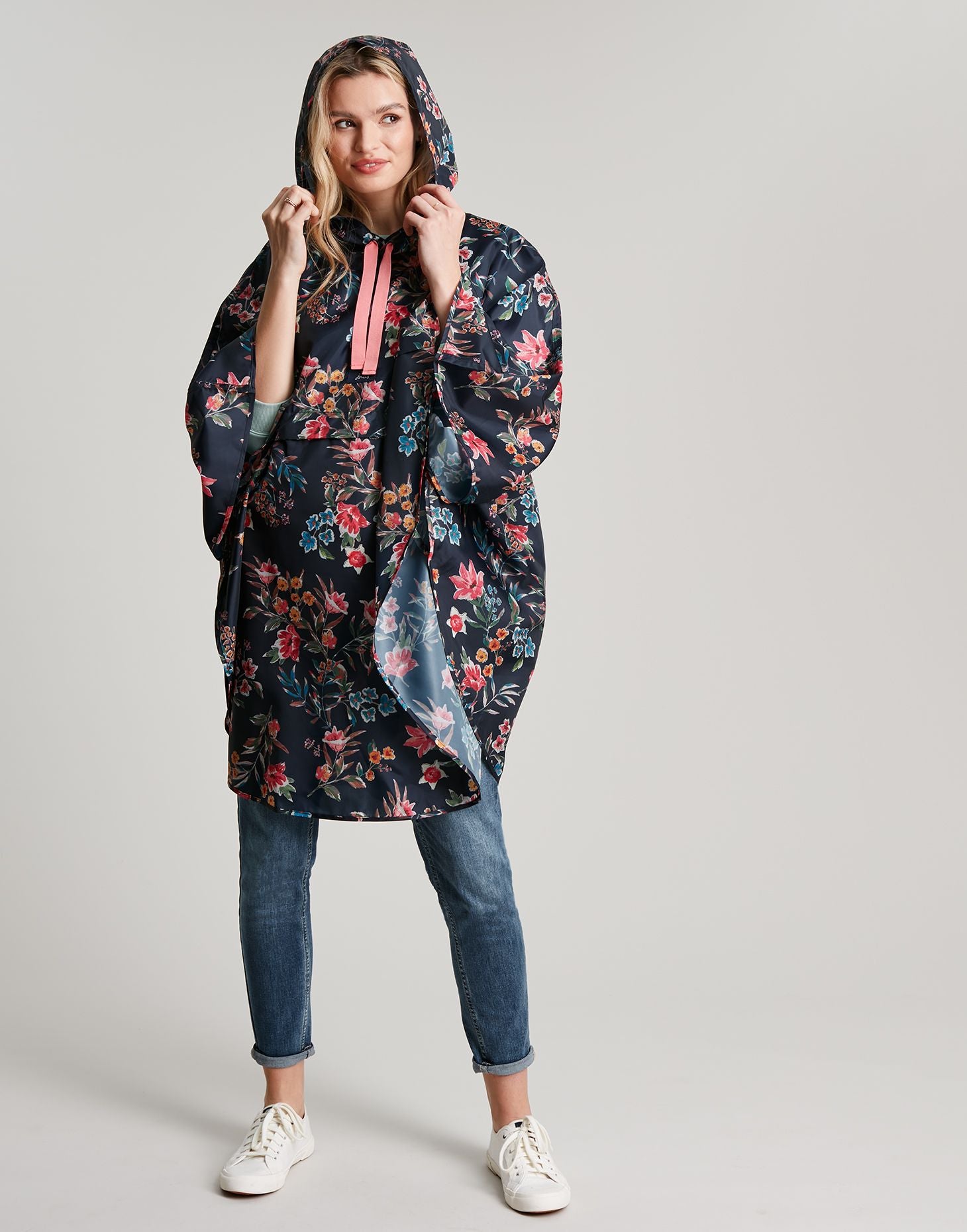 Women's Milport Poncho - Peak Floral
