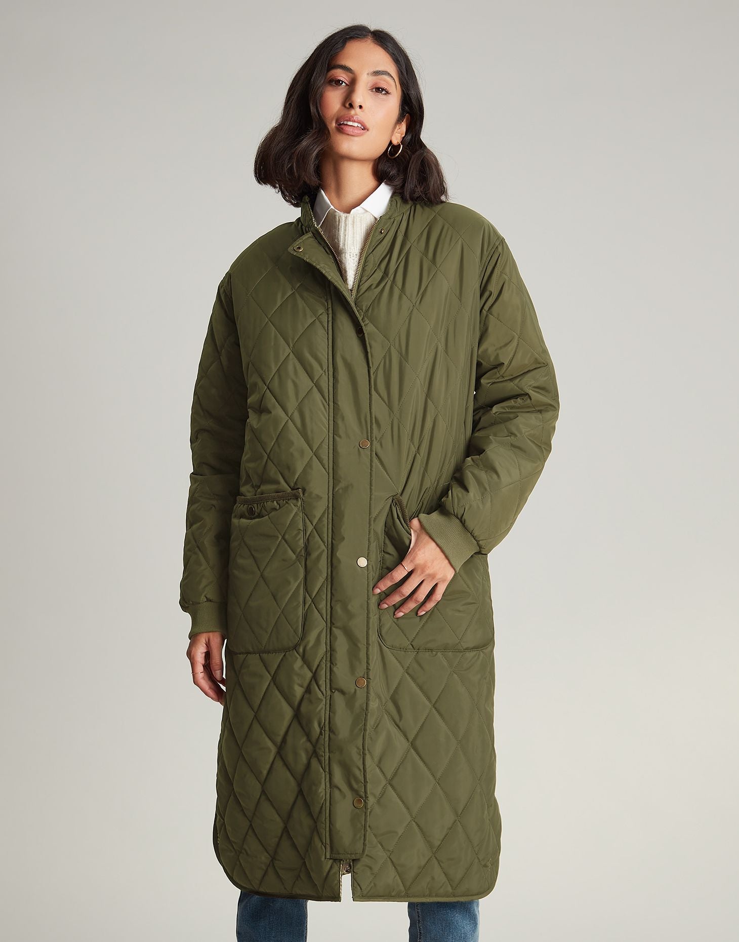 Women's Westmount Reversible Quilted Jacket - Heritage Green