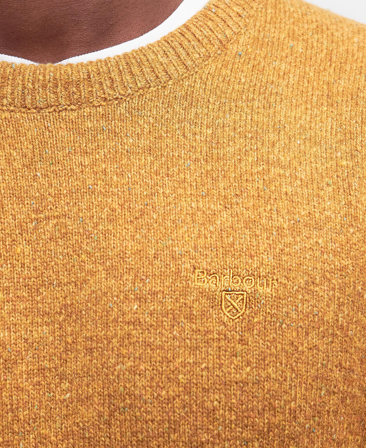 Essential Tisbury Crew-Neck Jumper - Copper
