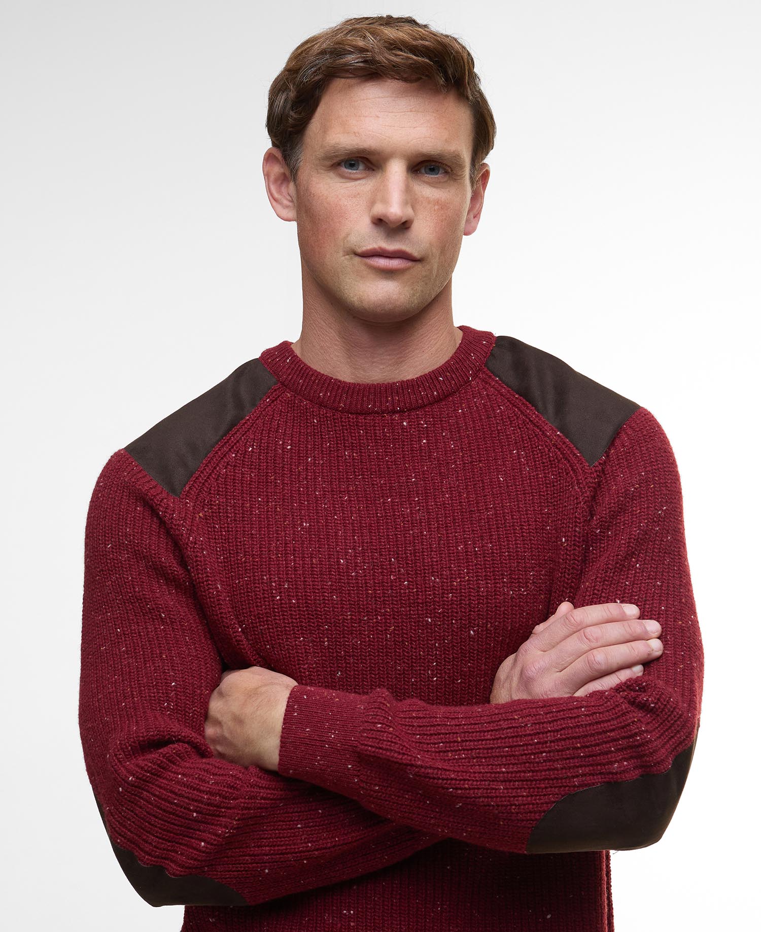 Raisthorpe Crew Neck Jumper - Fired Brick