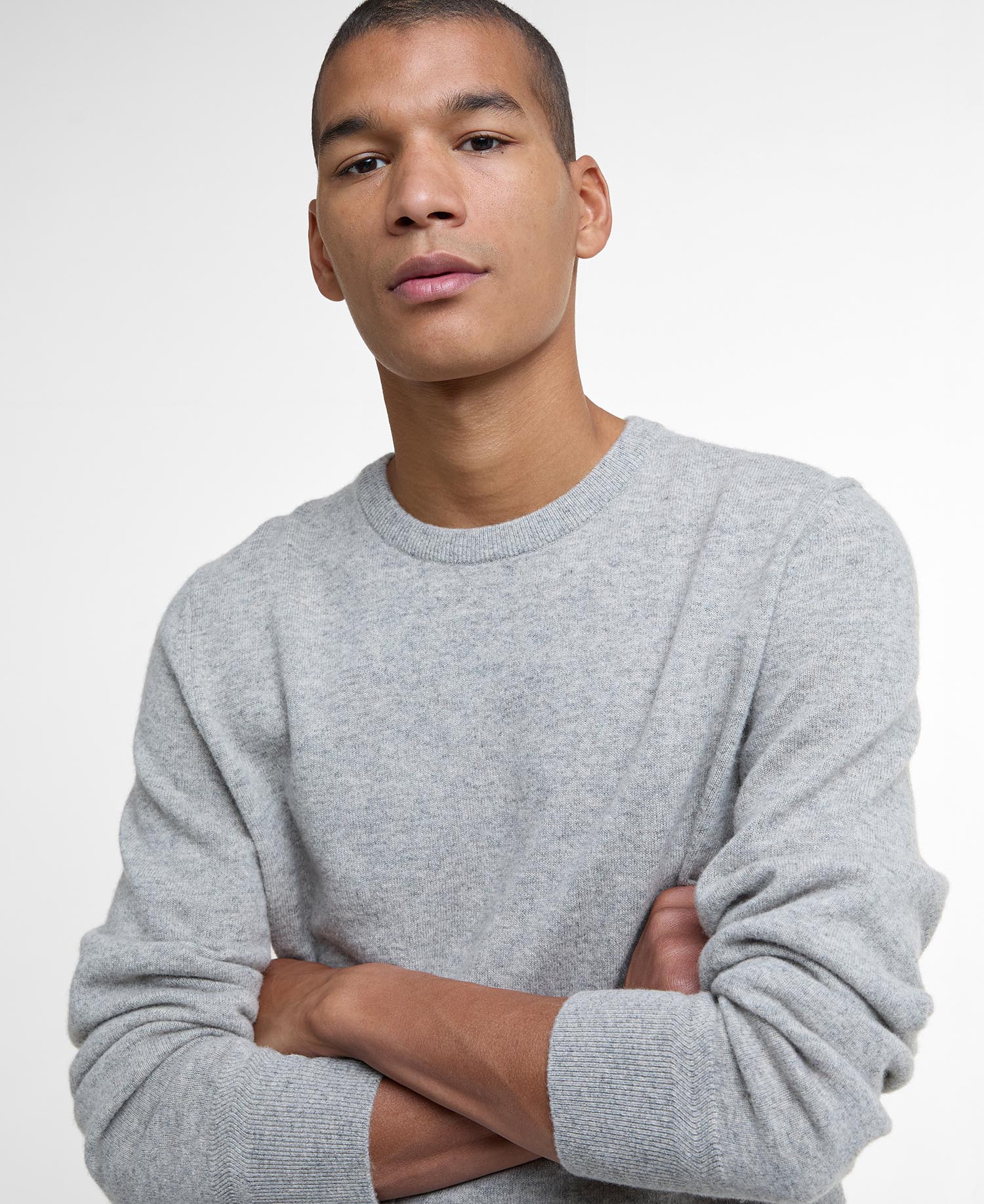 Waterbury Crew Neck Jumper - Mist