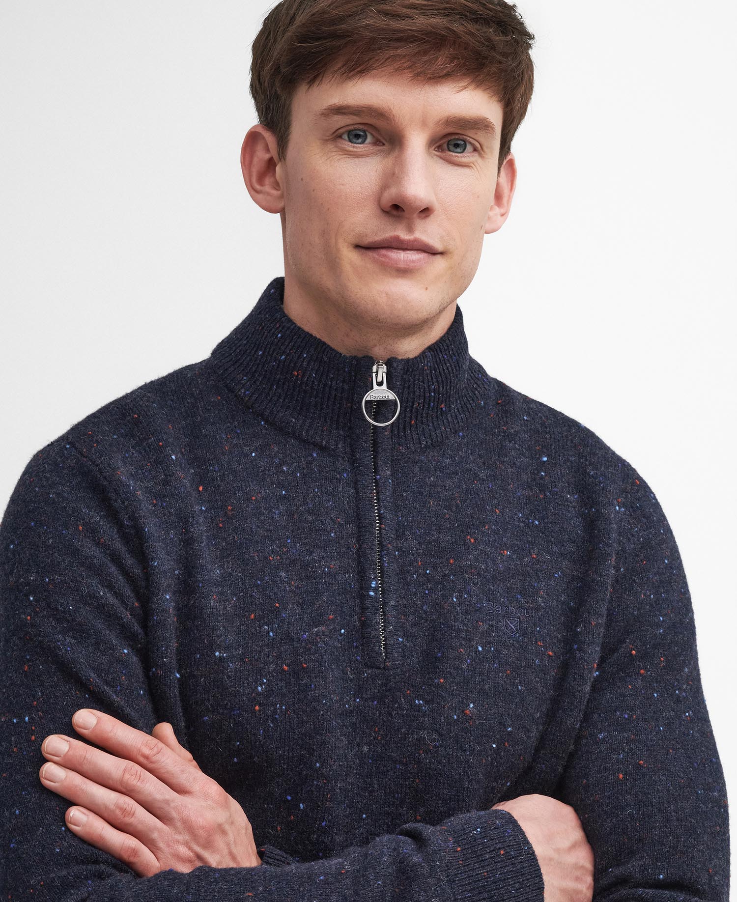 Tainsbury Half-Zip Jumper - Navy